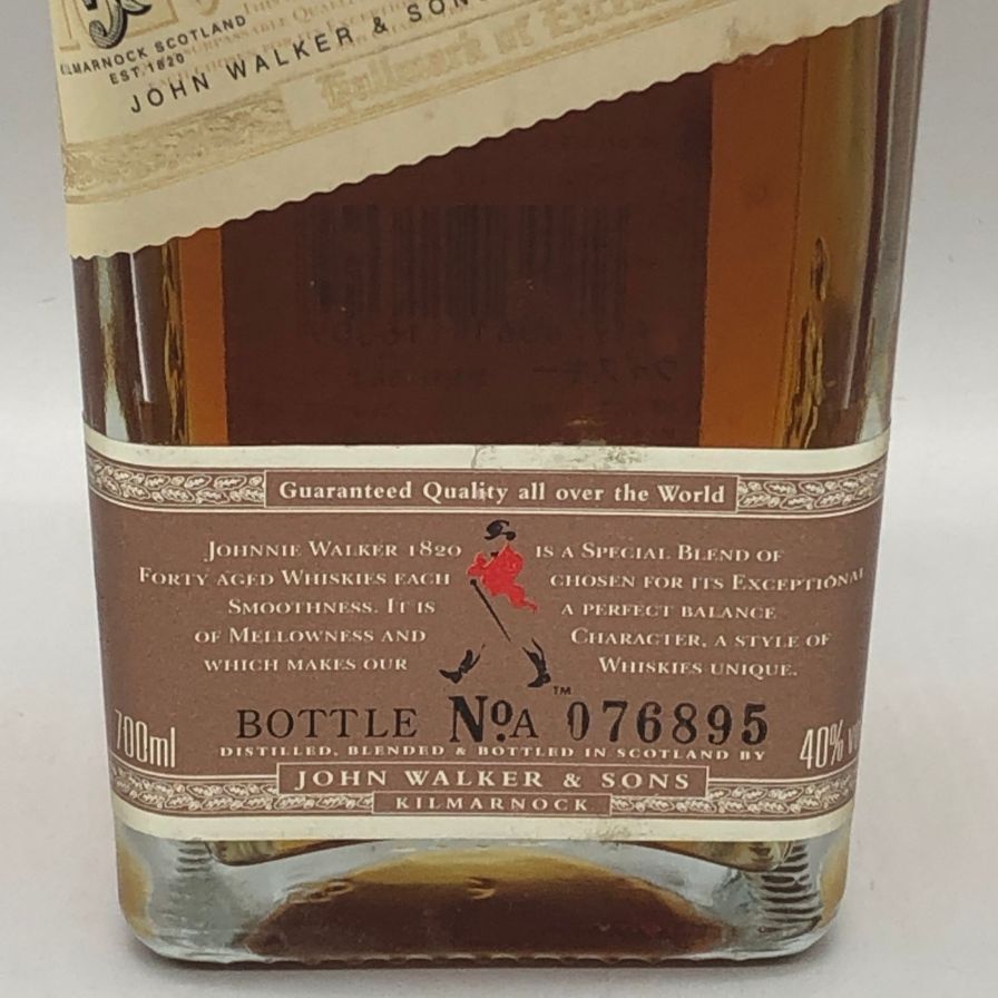 ジョニーウォーカー 1820 スペシャル 700ml 40% 未開栓 - メルカリ