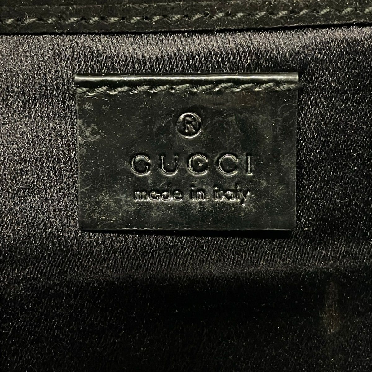 GUCCI(グッチ) クラッチバッグ - 213771 黒 レザー - メルカリ