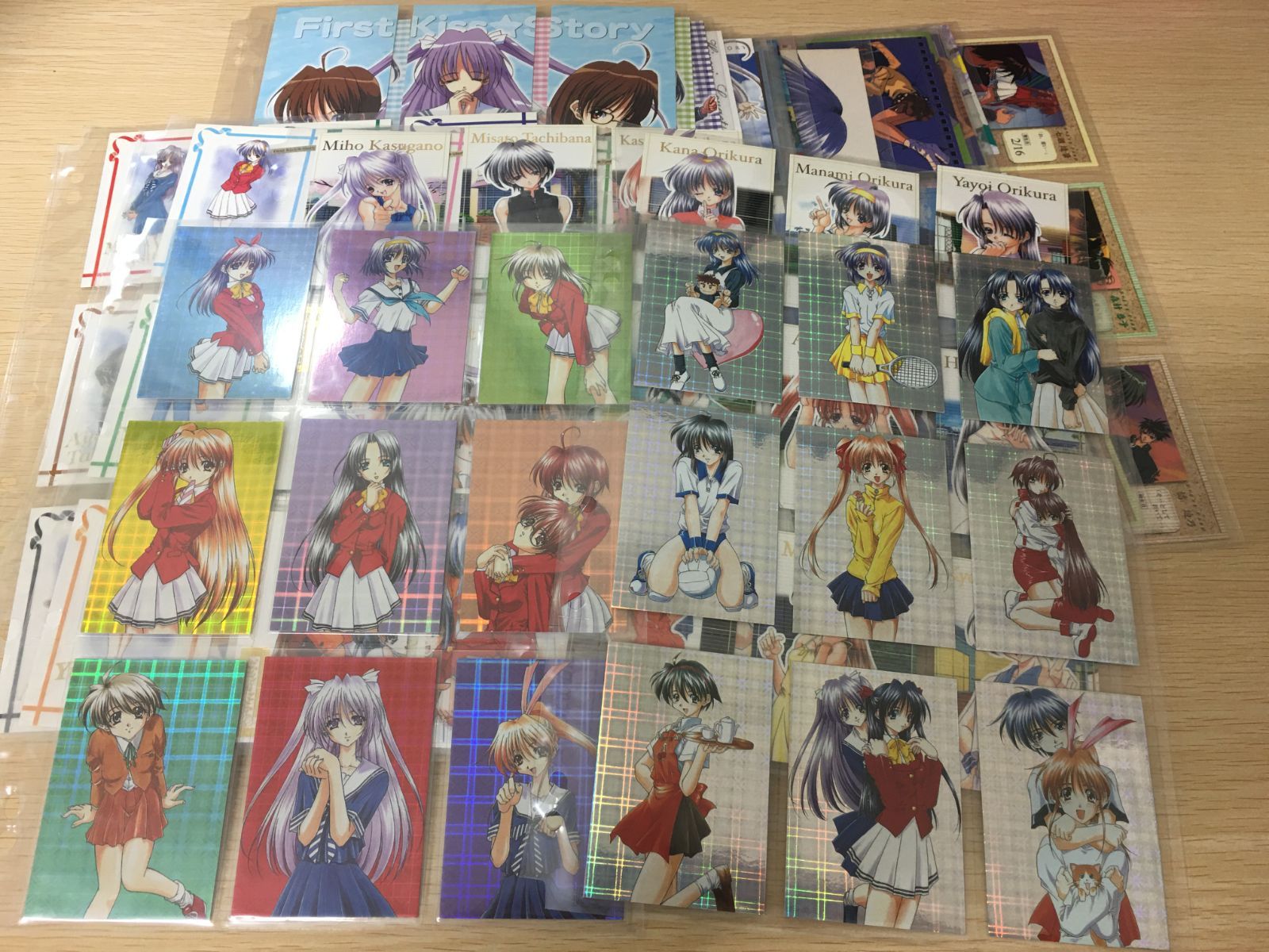 ファーストキス物語　ファーストkiss物語　カード　コンプ　全207種　S　R　キラ　レア　美少女 HuneX 1998 初版　cp811 o14-1