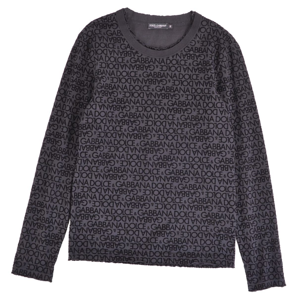 美品 ドルチェ&ガッバーナ DOLCE&GABBANA Tシャツ カットソー ロ
