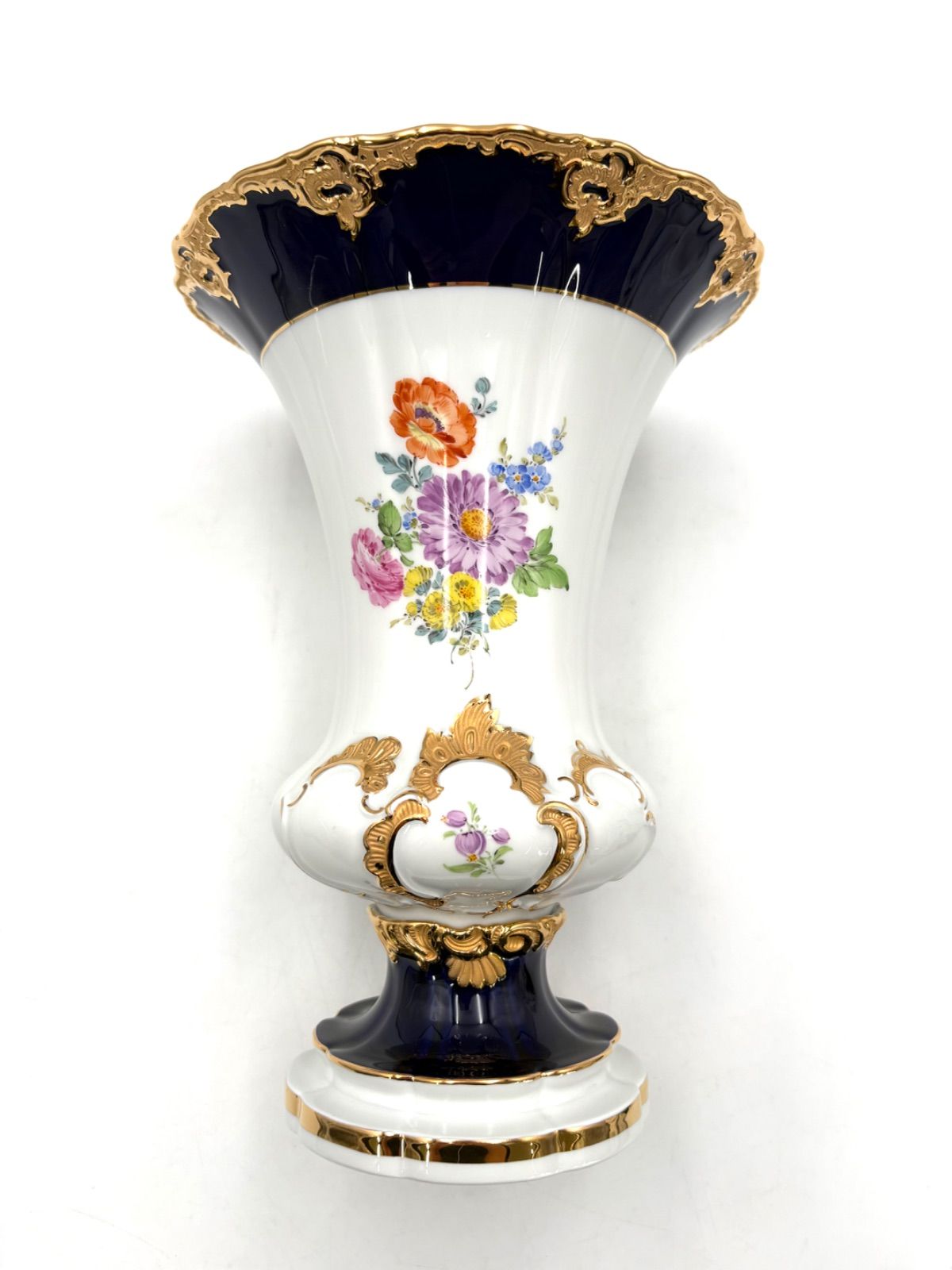 meissen マイセン Bフォーム グランツゴールド 花瓶 花器 高級ライン Meissen マイセン Bフォーム グランツゴールド 金彩 約24cm 花瓶 花器