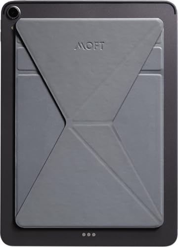 MOFT X タブレットスタンド iPadスタンド マグネット式【日本国内正規代理店】超薄型 多角度調整 9.7インチ/10.2インチ/10.5インチ/12.9インチに対応 軽量 折り畳み式 コンパクト収納(グレー)ｍａ