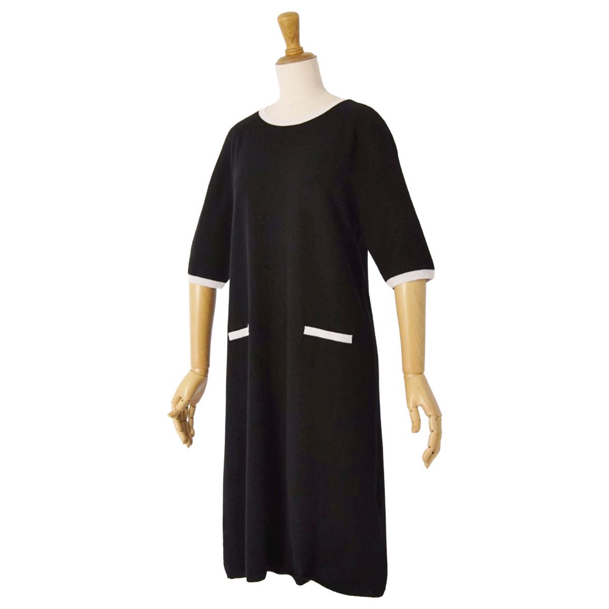 極美品 エス マックスマーラ S Max Mara ワンピース ニット ショート
