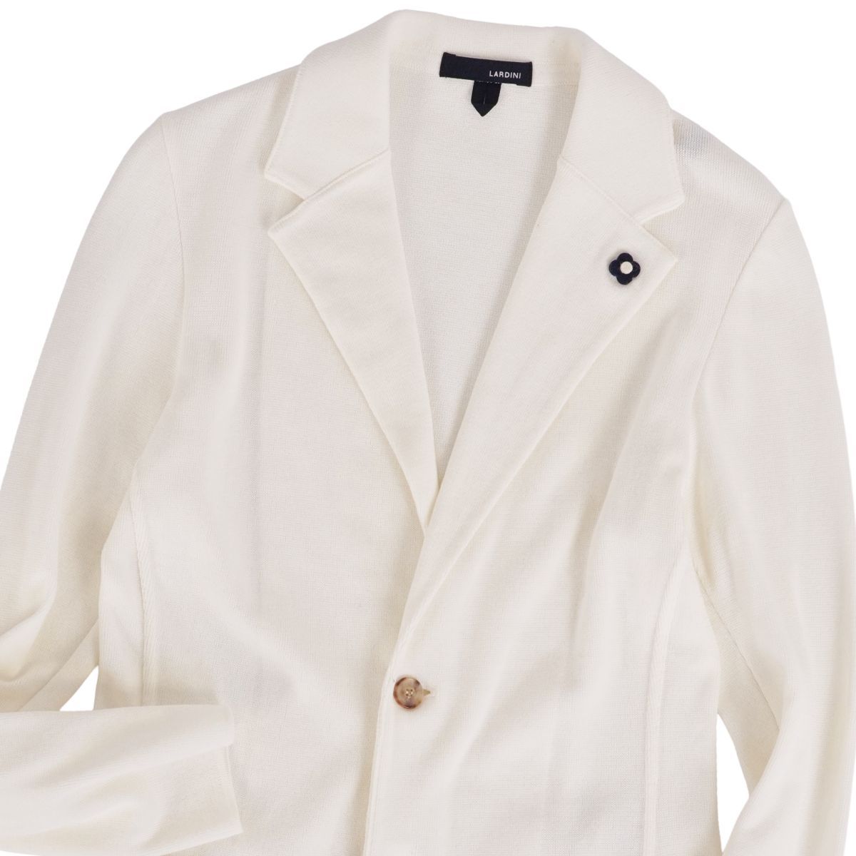 美品 ラルディーニ LARDINI ジャケット テーラードジャケット ニット