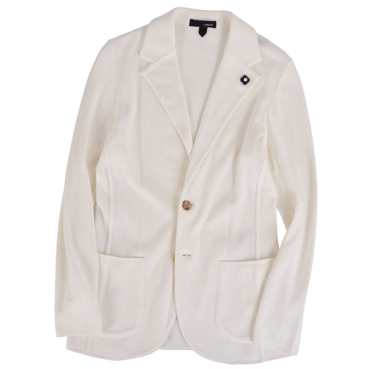 美品 ラルディーニ LARDINI ジャケット テーラードジャケット ニット