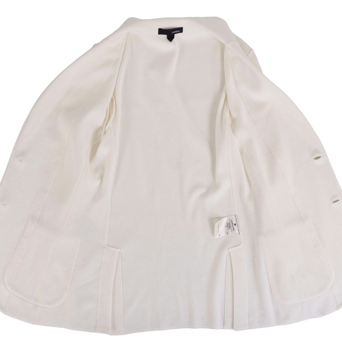 美品 ラルディーニ LARDINI ジャケット テーラードジャケット ニット