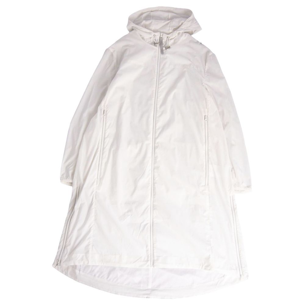 RED VALENTINO 極美品　ホワイト　ブークレコート 未使用 ヴァレンティノ RED VALENTINO コート フード付き ロングコ