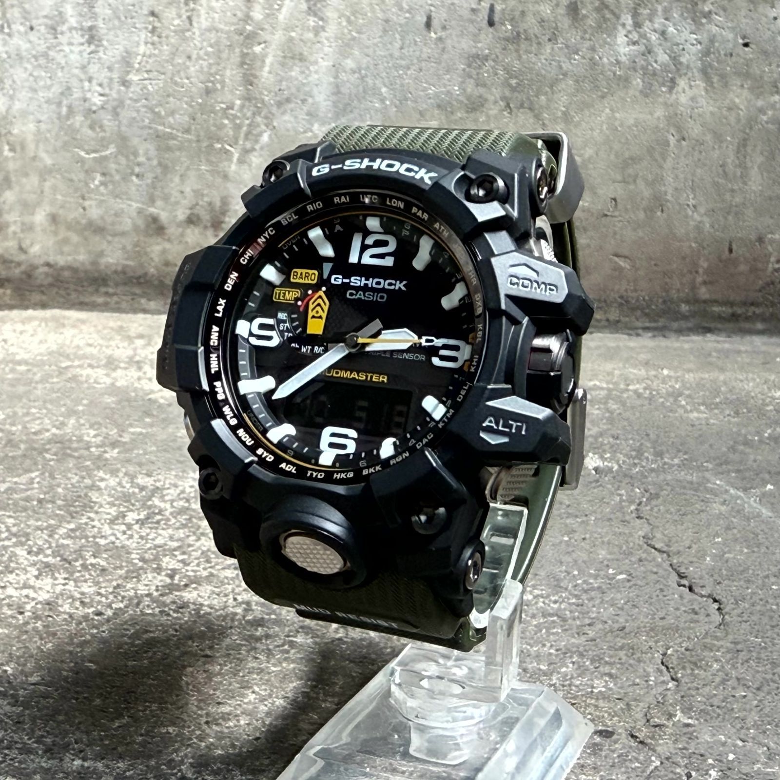 G-SHOCK MASTER OF G MUDMASTER タフソーラー CASIO カシオ ジー 