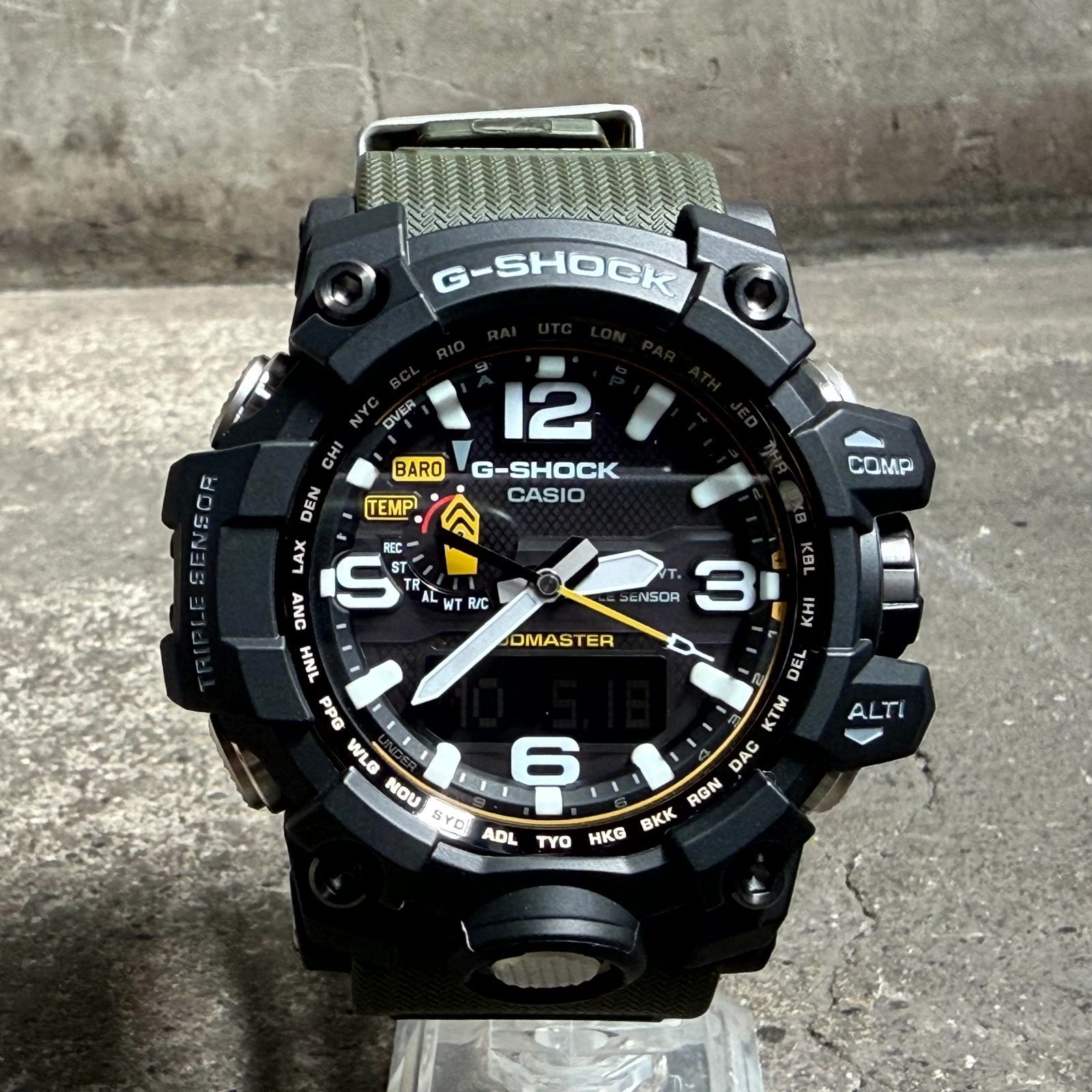 G-SHOCK MASTER OF G MUDMASTER タフソーラー CASIO カシオ ジー 