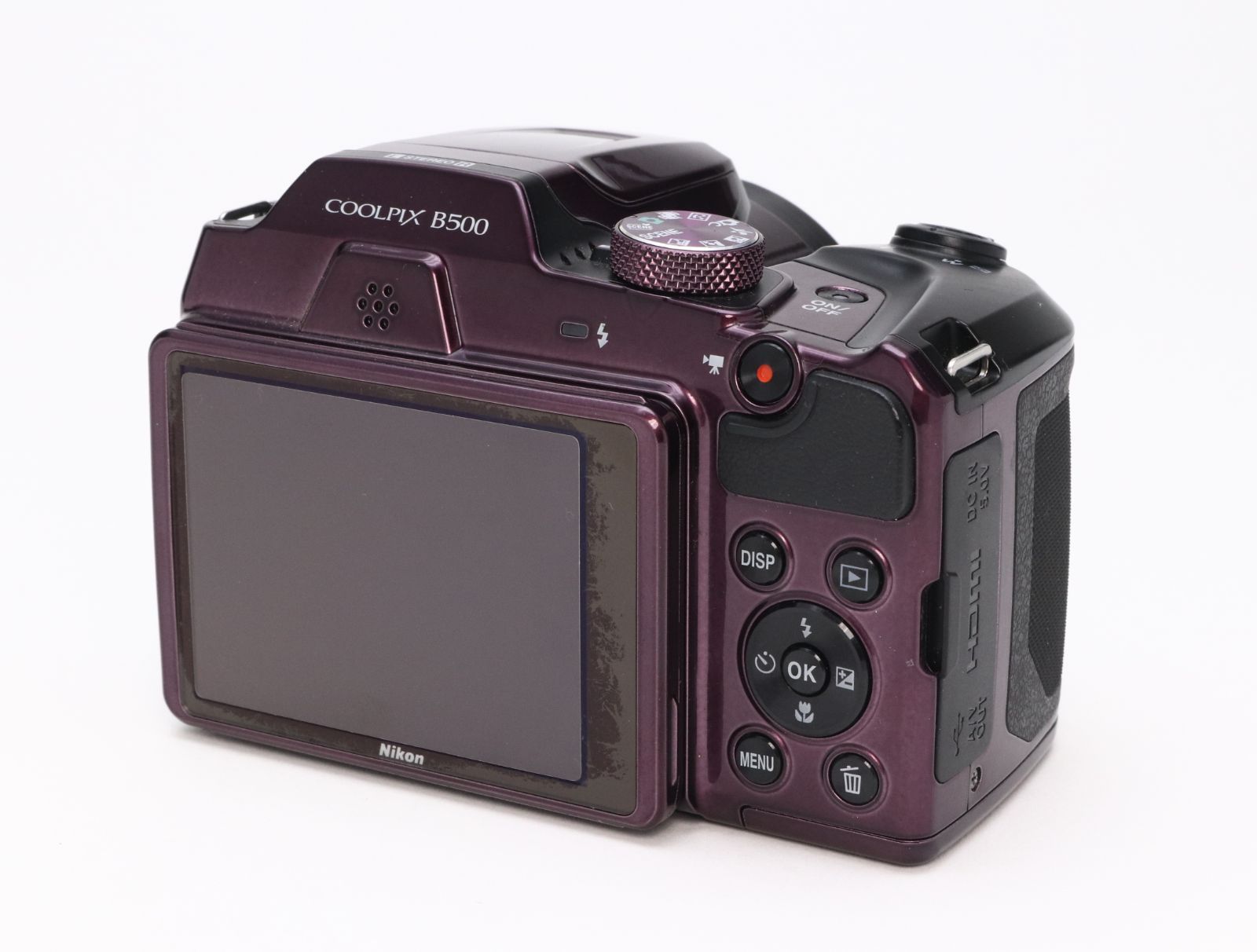 C (難あり) Nikon ニコン COOLPIX B500 プラム 返品不可 55-117 - メルカリ
