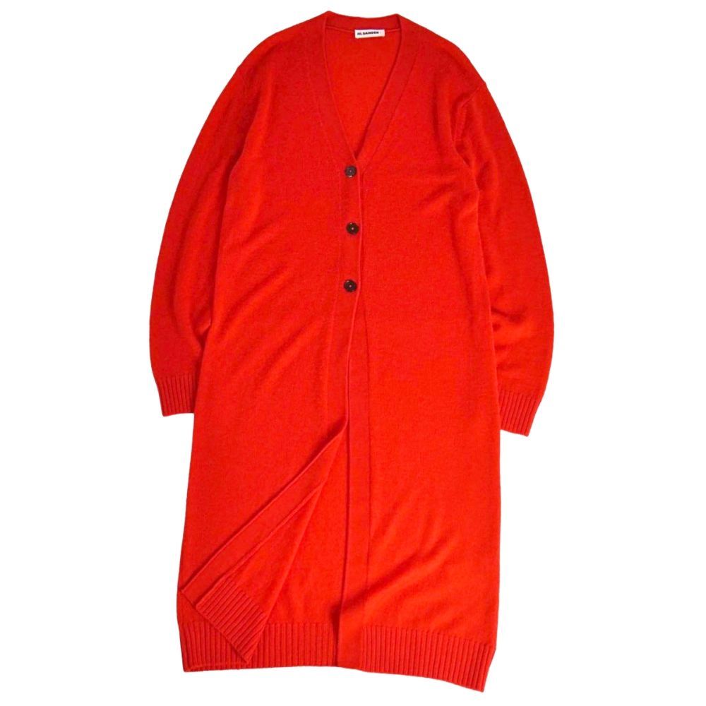 美品 ジルサンダー JIL SANDER+ カーディガン ロングカーディガン ニ