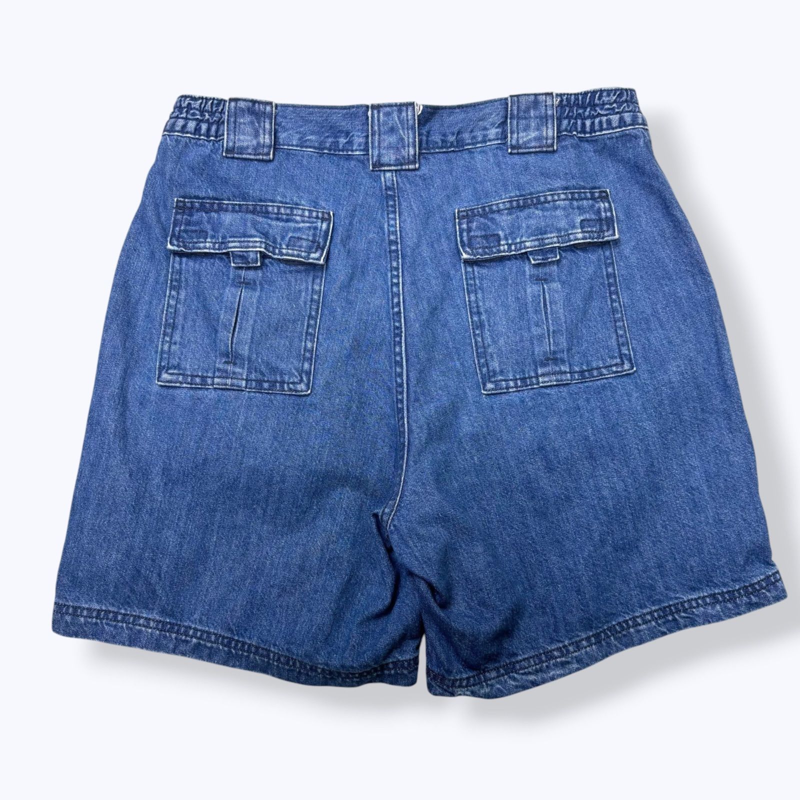 2000s ST.JOHN'S BAY Denim Cargo Shorts 【W34】 2000年代 セントジョンズベイ デニム カーゴ ショーツ ショートパンツ 古着 ヴィンテージ インディゴ 2000s ST.JOHN'S BAY Denim Cargo Shorts 【W34】 2000年代 セントジョンズベイ デニム カーゴ ショーツ ショートパンツ 古着 ヴィンテージ インディゴ