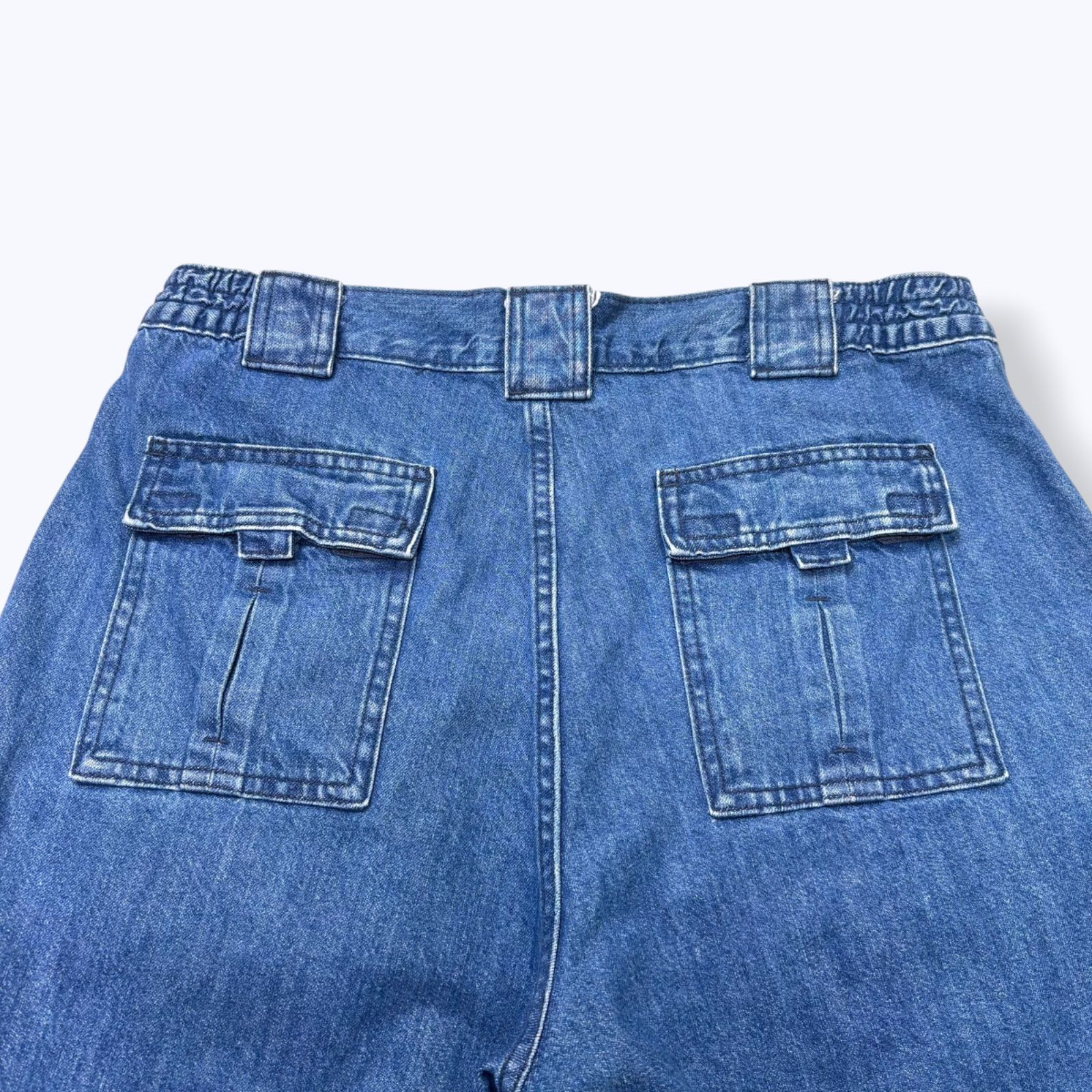 2000s ST.JOHN'S BAY Denim Cargo Shorts 【W34】 2000年代 セントジョンズベイ デニム カーゴ ショーツ ショートパンツ 古着 ヴィンテージ インディゴ 2000s ST.JOHN'S BAY Denim Cargo Shorts 【W34】 2000年代 セントジョンズベイ デニム カーゴ ショーツ ショートパンツ 古着 ヴィンテージ インディゴ