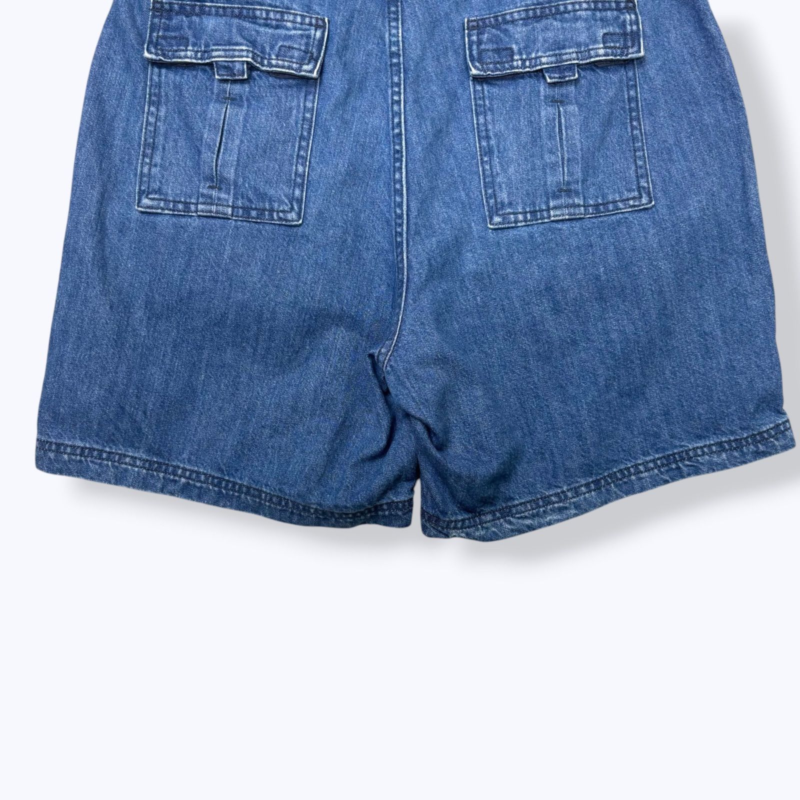 2000s ST.JOHN'S BAY Denim Cargo Shorts 【W34】 2000年代 セントジョンズベイ デニム カーゴ ショーツ ショートパンツ 古着 ヴィンテージ インディゴ 2000s ST.JOHN'S BAY Denim Cargo Shorts 【W34】 2000年代 セントジョンズベイ デニム カーゴ ショーツ ショートパンツ 古着 ヴィンテージ インディゴ