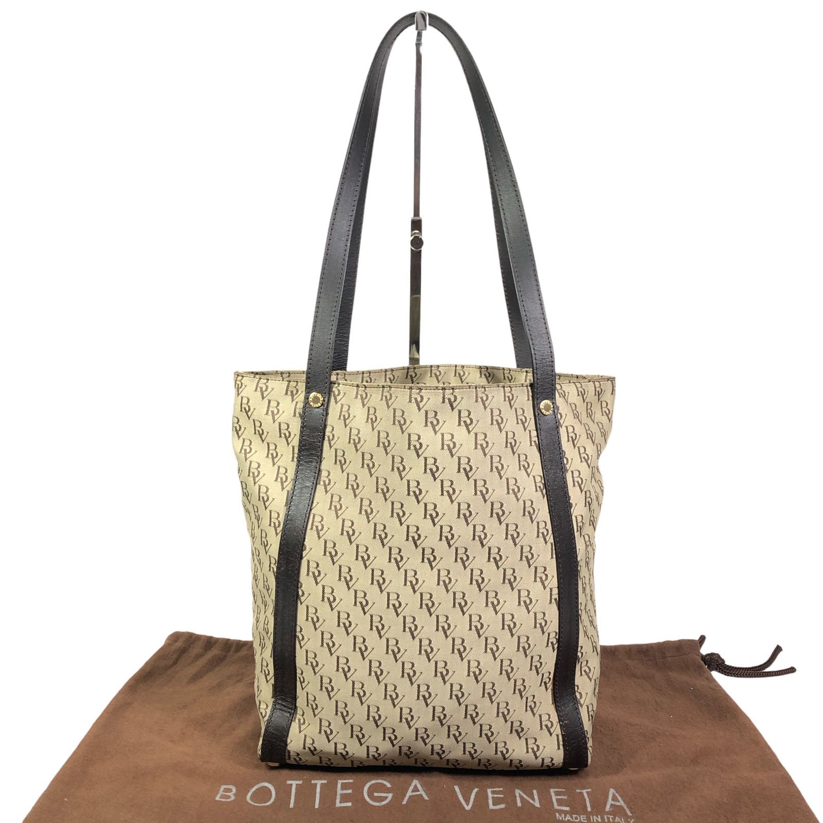 ボッテガヴェネタ】本物 BOTTEGA VENETA トートバッグ BV総柄 