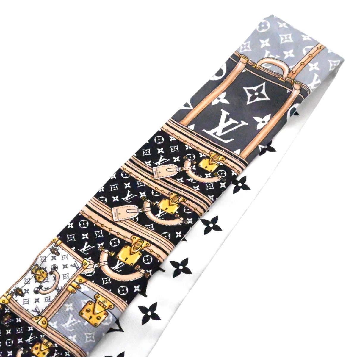LOUIS VUITTON ルイヴィトン バンドーBB レッツゴー シルクスカーフ