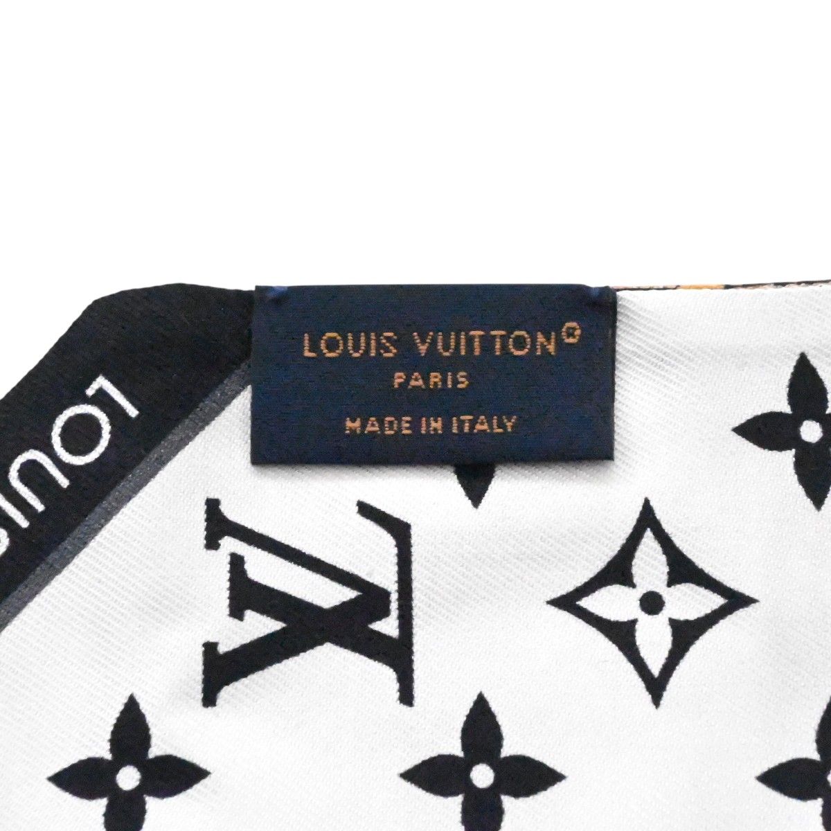 LOUIS VUITTON ルイヴィトン バンドーBB レッツゴー シルクスカーフ