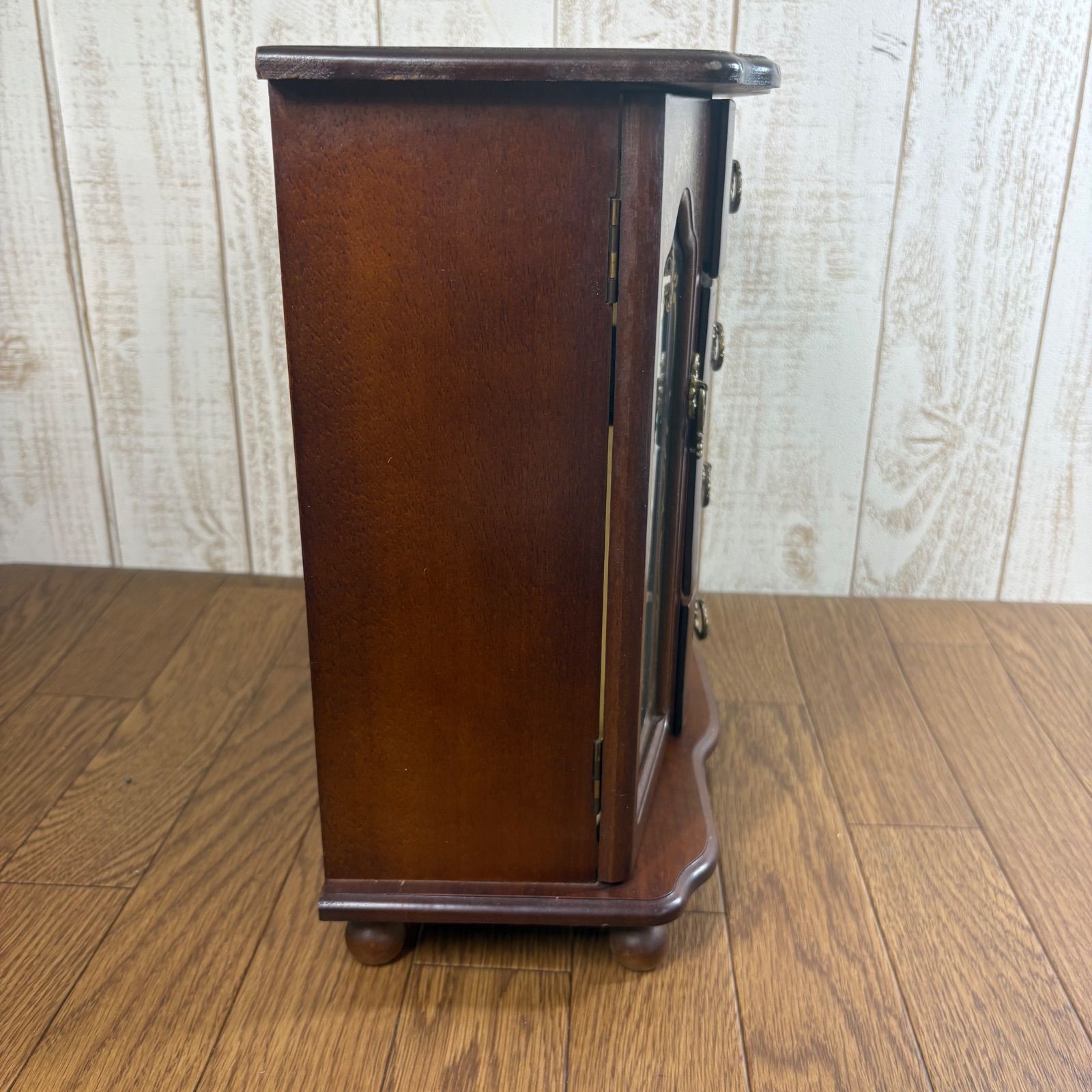 昭和レトロ オルゴール付き ジュエリーボックス／小物入れ】 - メルカリ