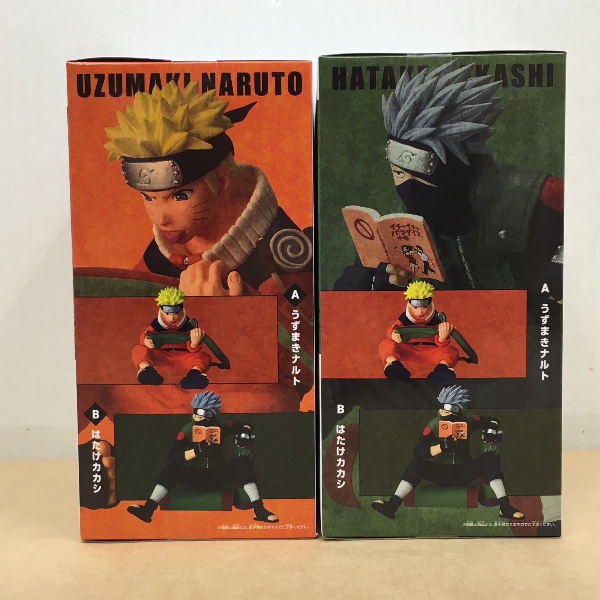 未開封 NARUTO 72 series 03 うずまきナルト&はたけカカシ フィギュア