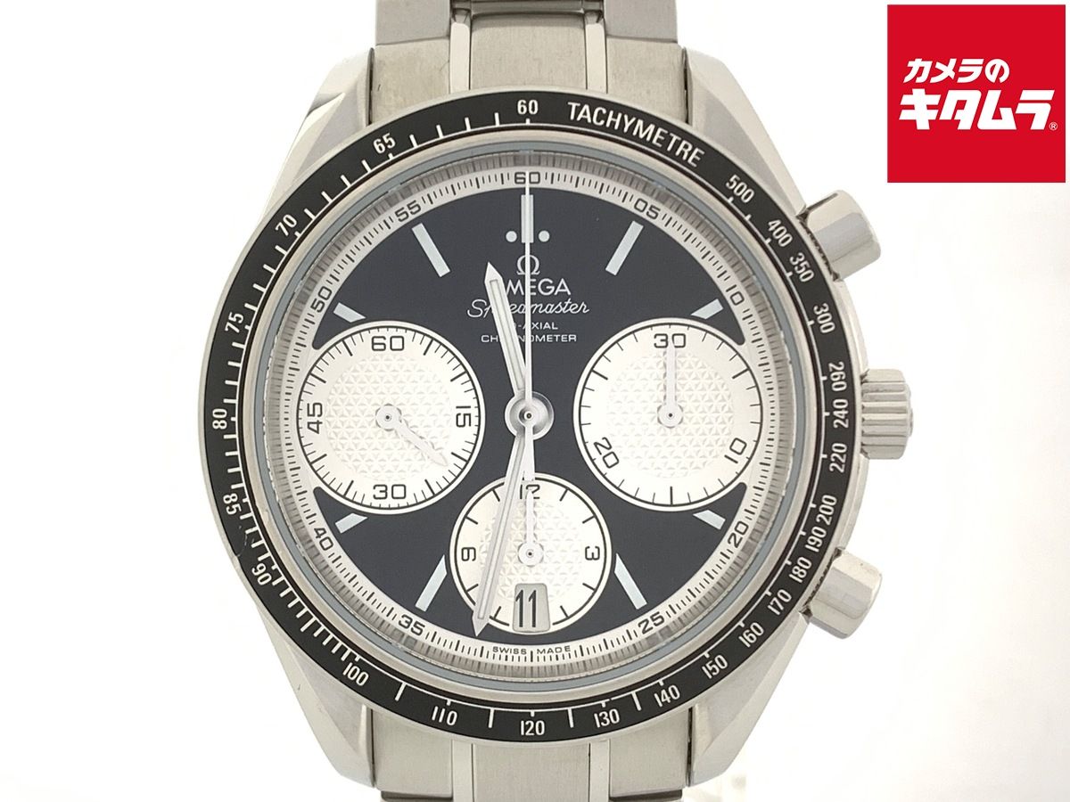 【中古】 【良品】 オメガ(OMEGA) スピードマスター レーシング ブラック/ホワイト 326.30.40.50.01.002 ステンレススティール