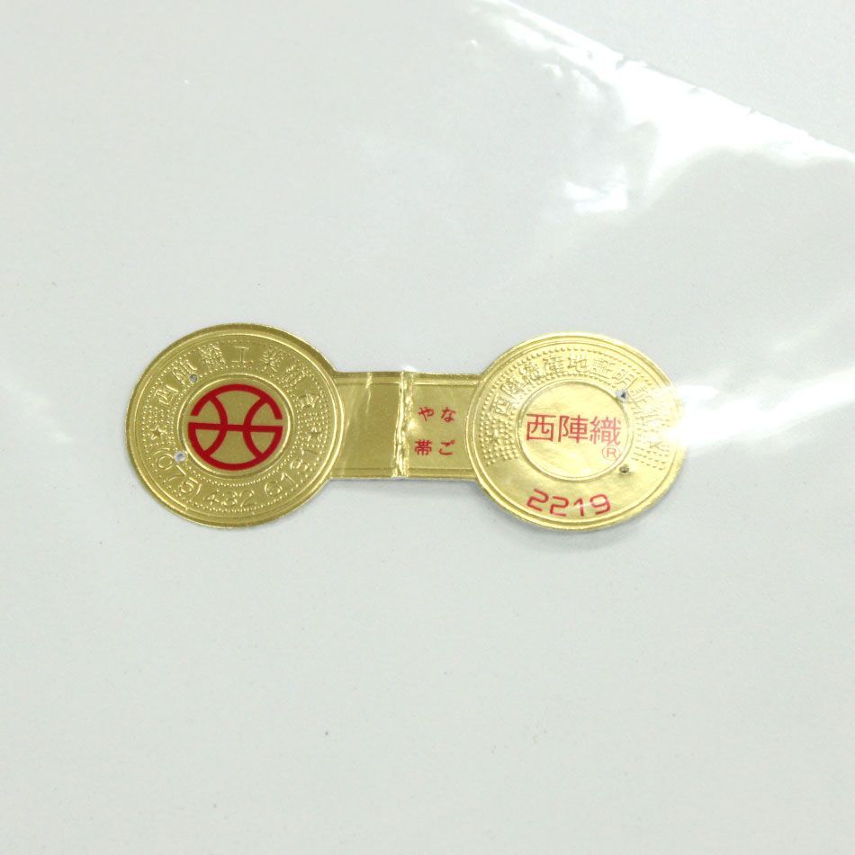 ona4881 仕立て上がり 西陣 佐々木染織 夏 名古屋帯｜すぐ使える 涼やか帯