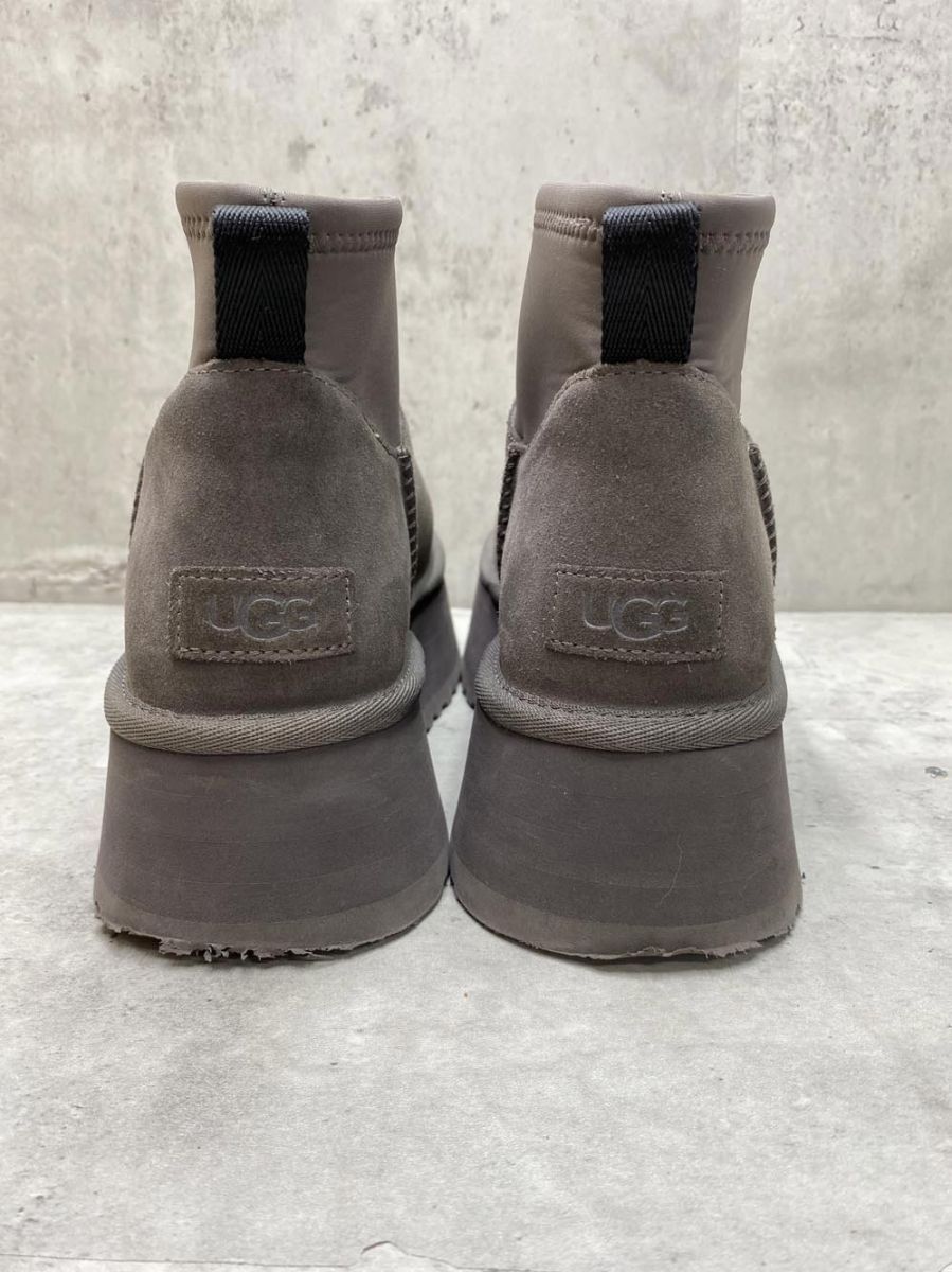UGG アグ クラッシックミニディッパー 厚底 ブーツ size25.0/グレー系