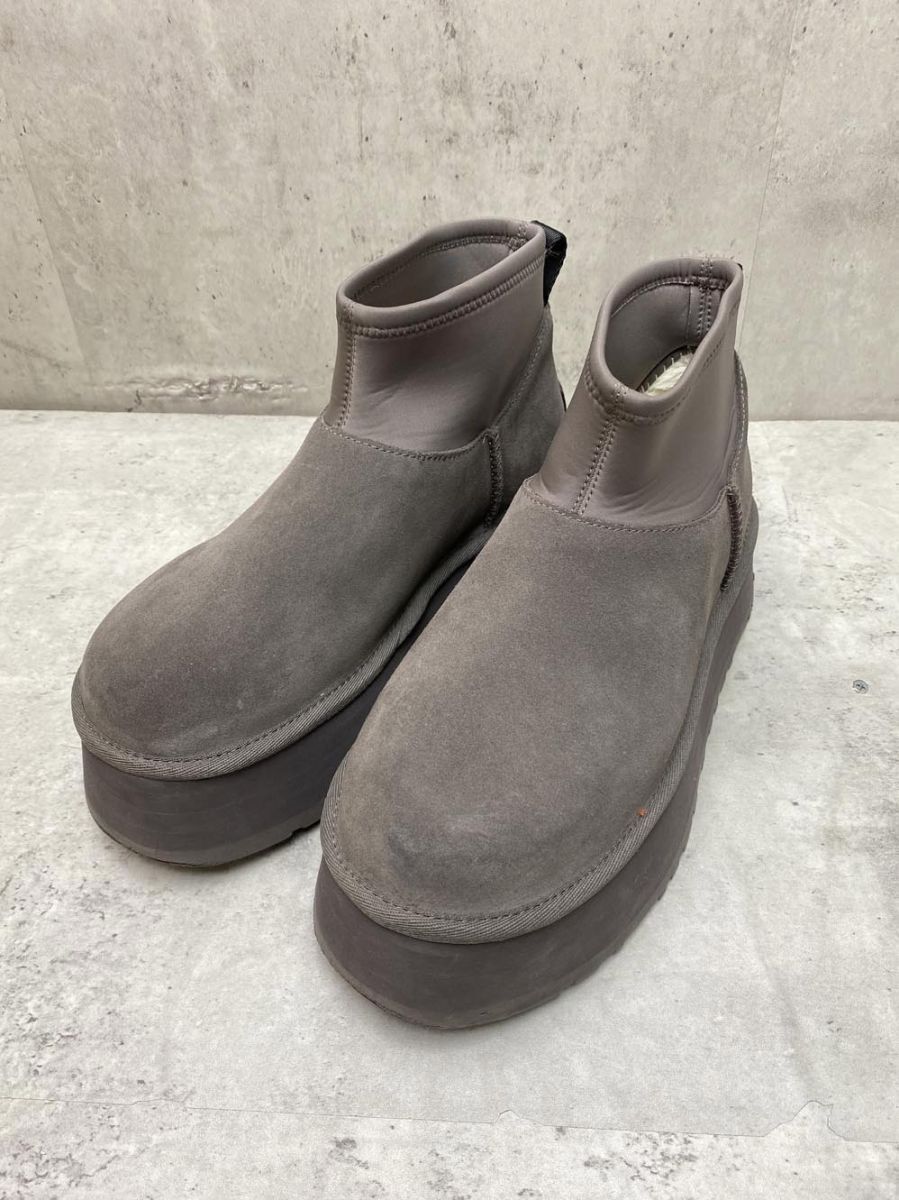 UGG アグ クラッシックミニディッパー 厚底 ブーツ size25.0/グレー系