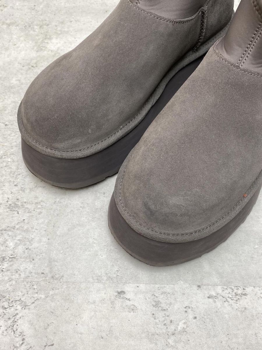 UGG アグ クラッシックミニディッパー 厚底 ブーツ size25.0/グレー系