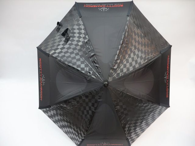 スコッティキャメロン Checkered Umbrella アンブレラ 傘 ブラック
