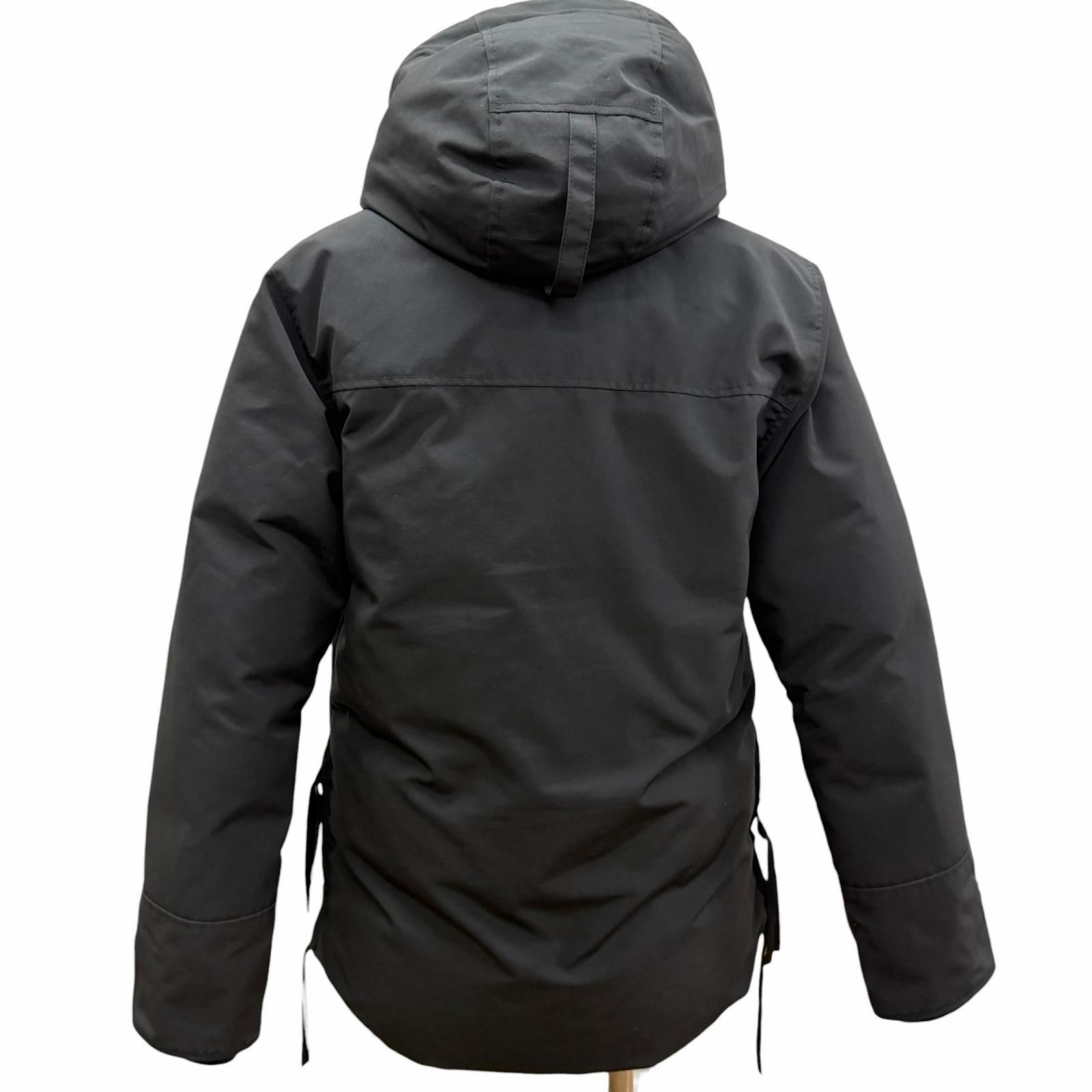 良品□CANADA GOOSE カナダグース 4550MB ブラックレーベル ロゴ 