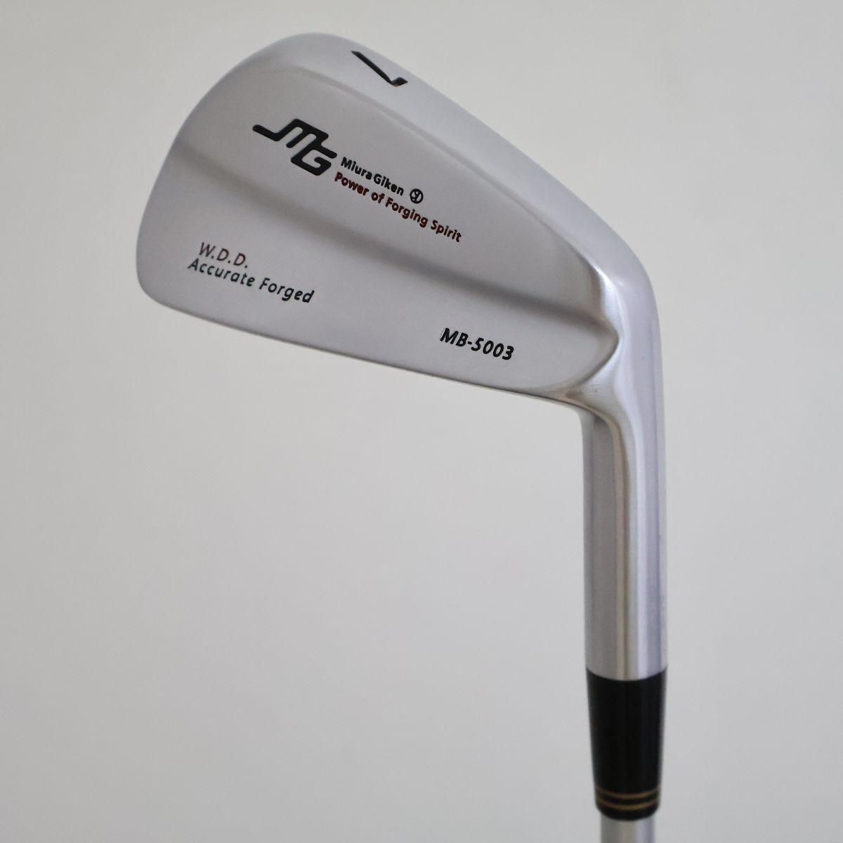 ○三浦技研☆MB-5003アイアン 2012年モデル 単品＃7 MCI120カーボン S