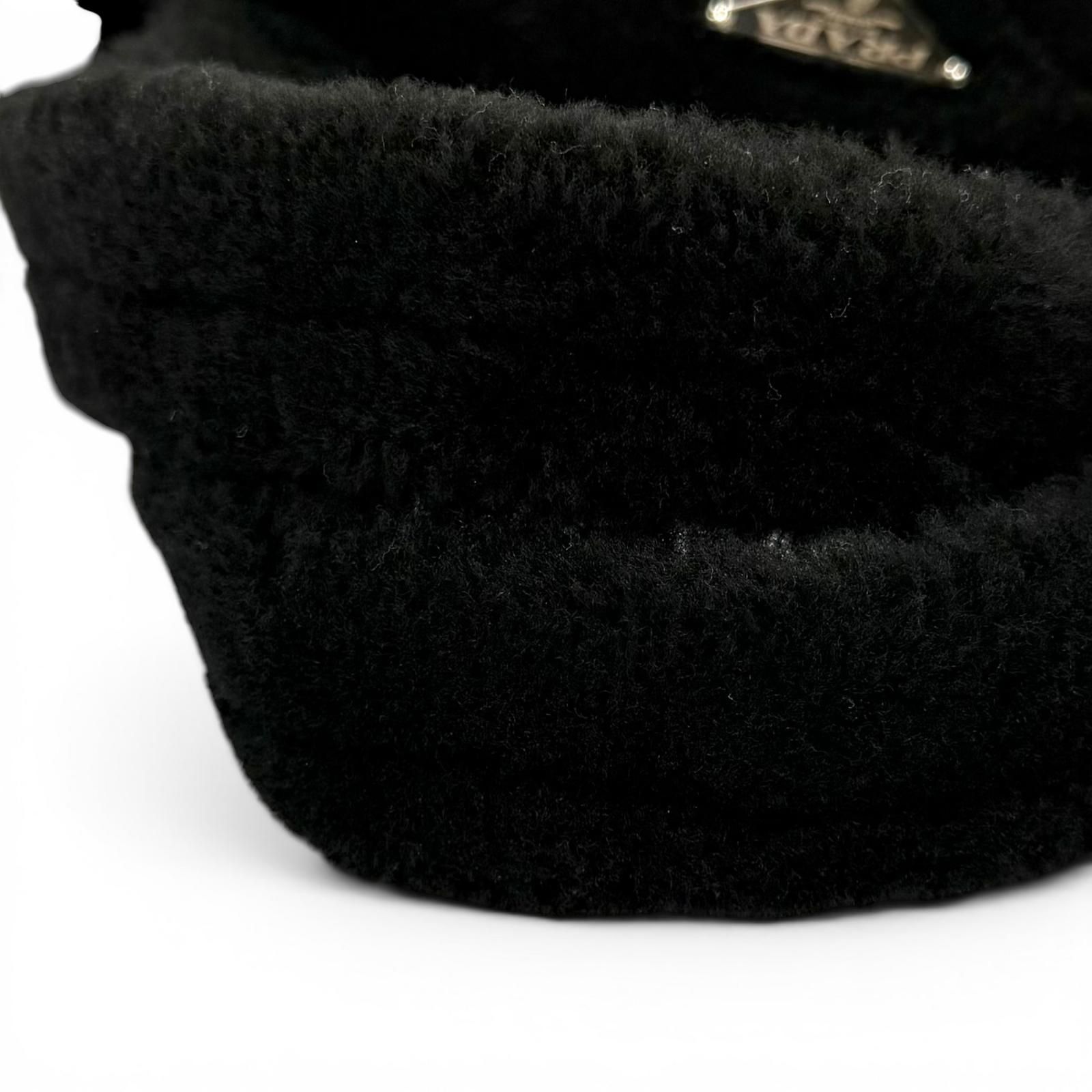 極美品☆PRADA プラダ 1BG378 ポーチ付 トライアングルロゴ 2WAY 