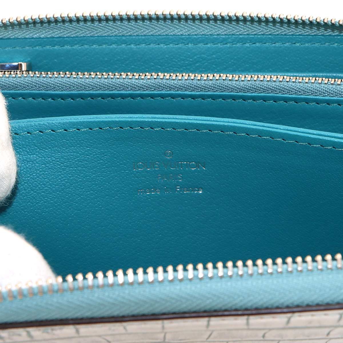 未使用 展示品 ルイ ヴィトン LOUIS VUITTON クロコダイル ジッピー 