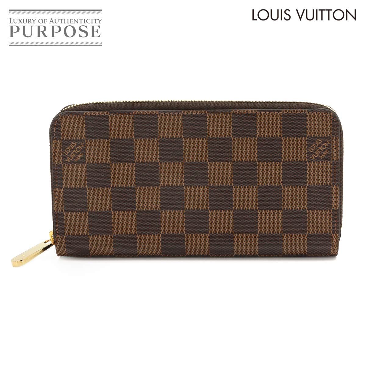 未使用 展示品 ルイ ヴィトン LOUIS VUITTON ダミエ ジッピー