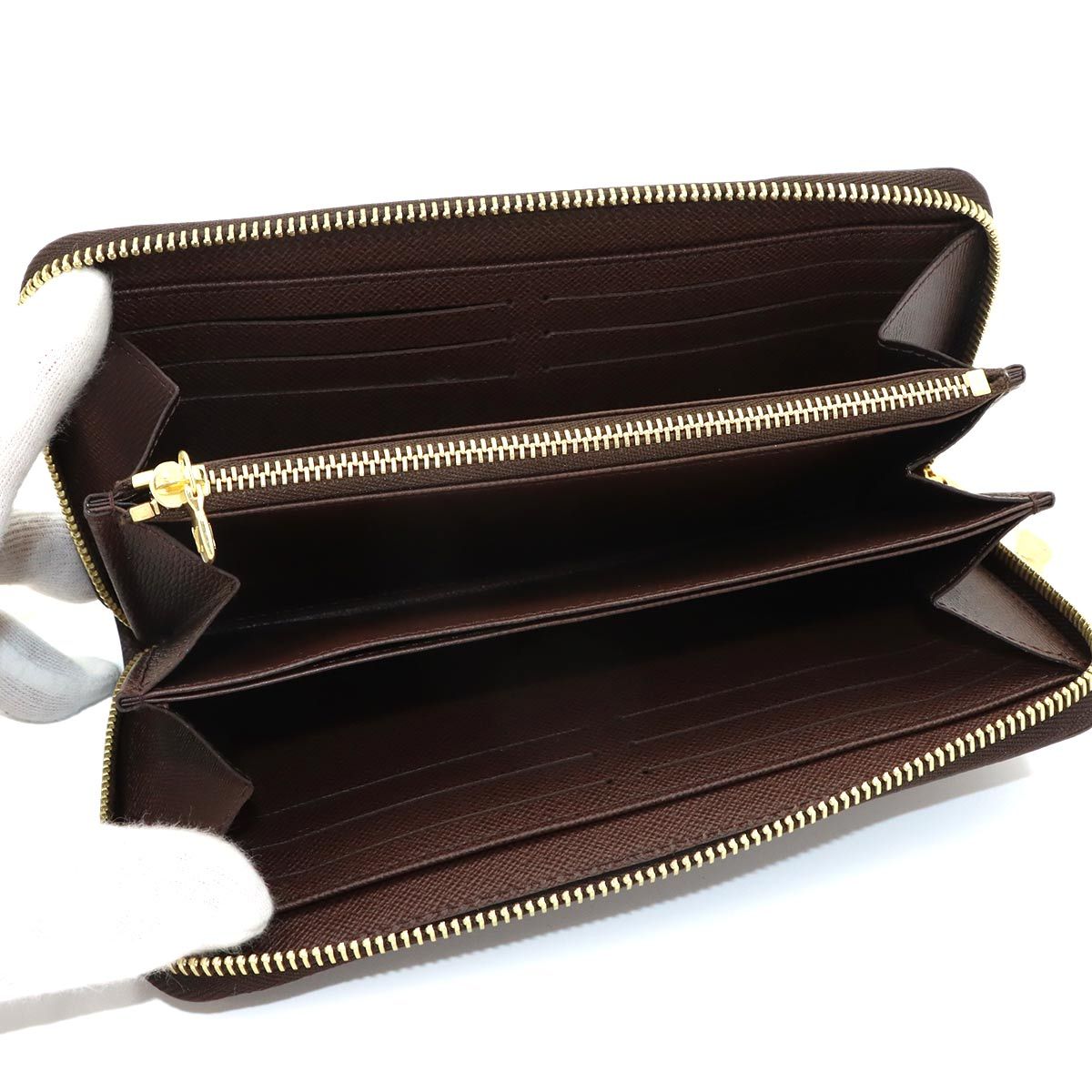 未使用 展示品 ルイ ヴィトン LOUIS VUITTON ダミエ ジッピー