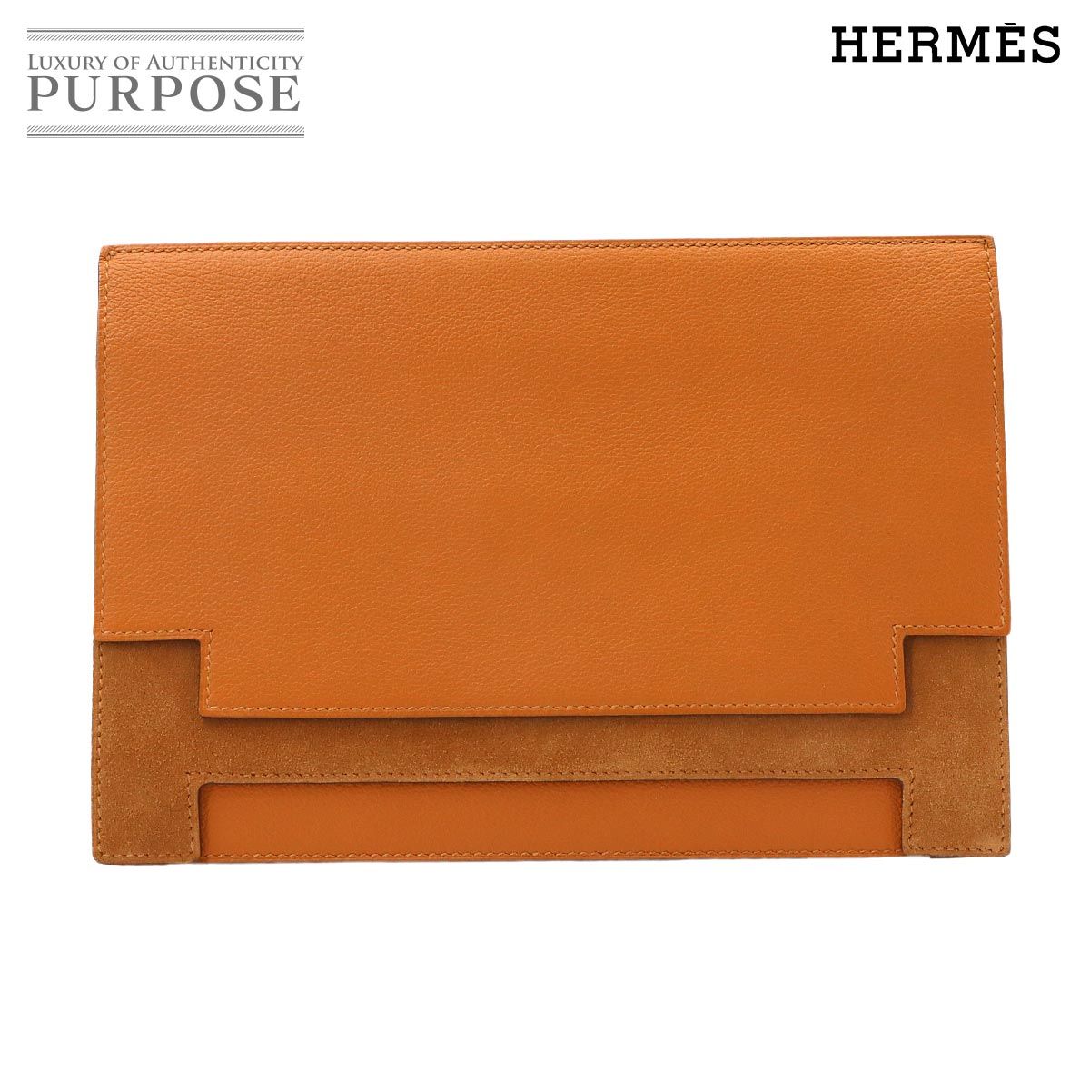 未使用 展示品 エルメス HERMES ミュルチプリ クラッチ バッグ エバー 