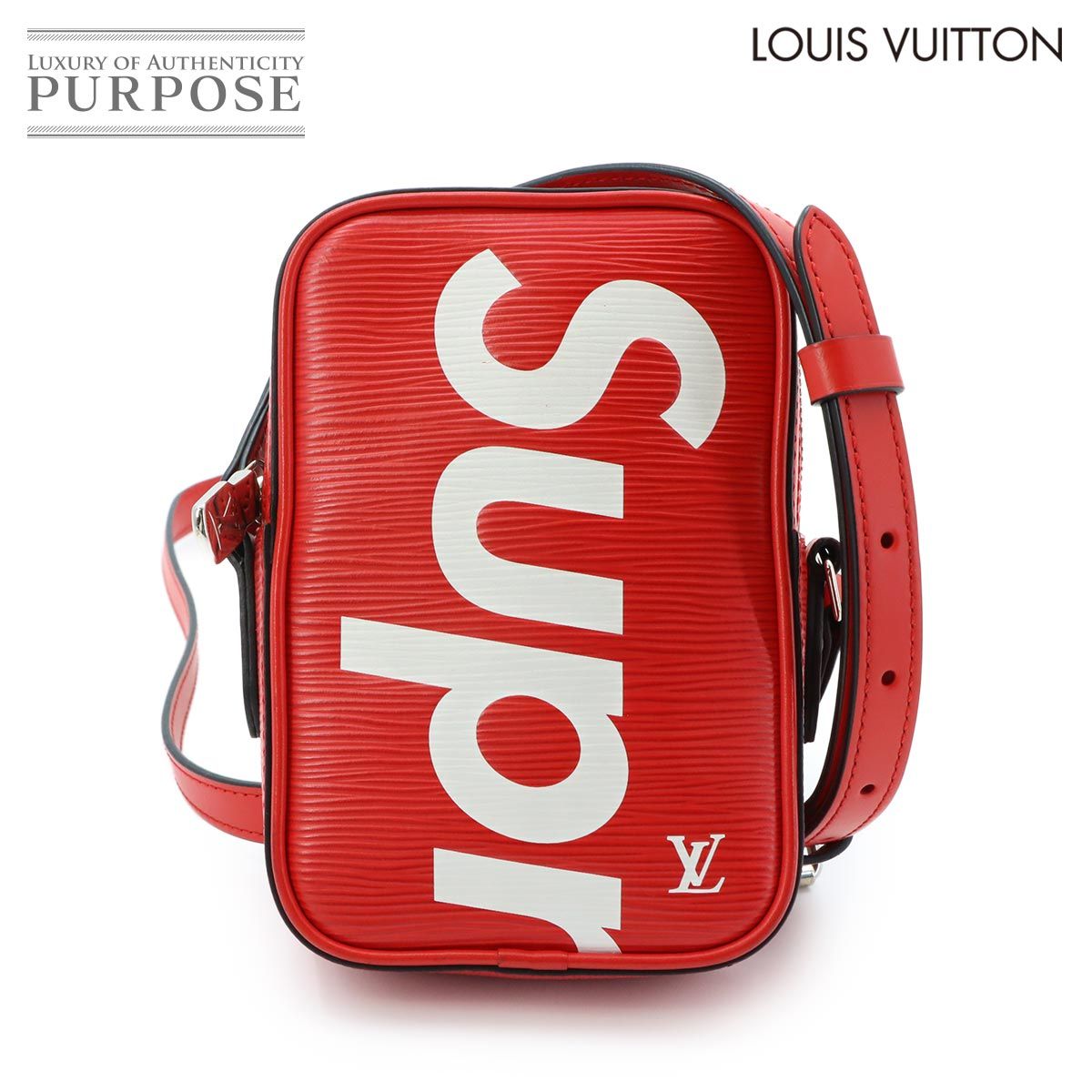 新品同様 ルイ ヴィトン LOUIS VUITTON シュプリーム エピ ダヌーブ 新品同様 ルイ ヴィトン LOUIS VUITTON シュプリーム エピ ダヌーブ