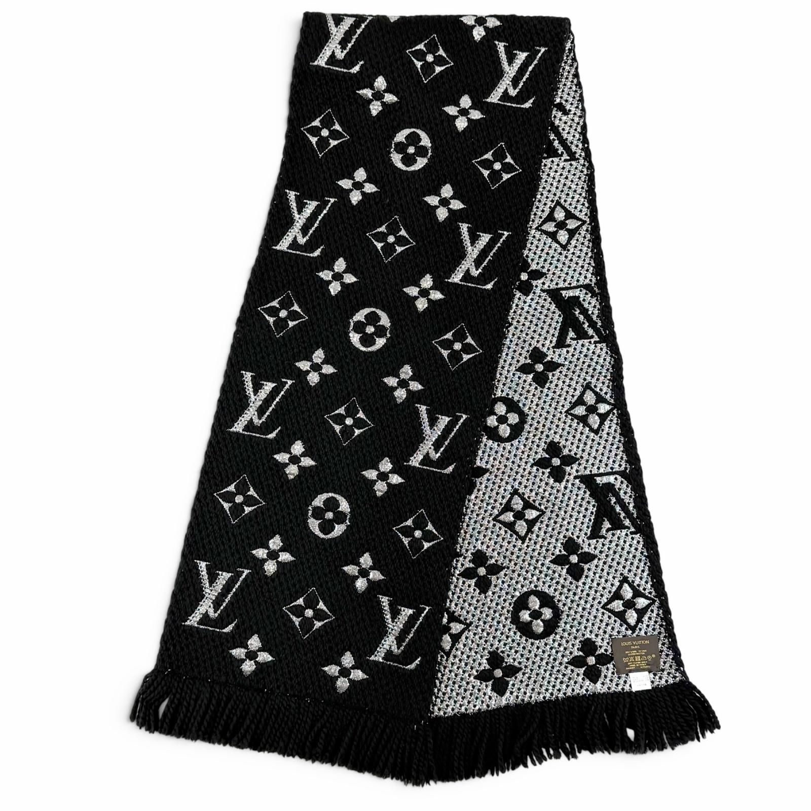 美品△LOUIS VUITTON ルイヴィトン M75833 エシャルプ ロゴマニア 