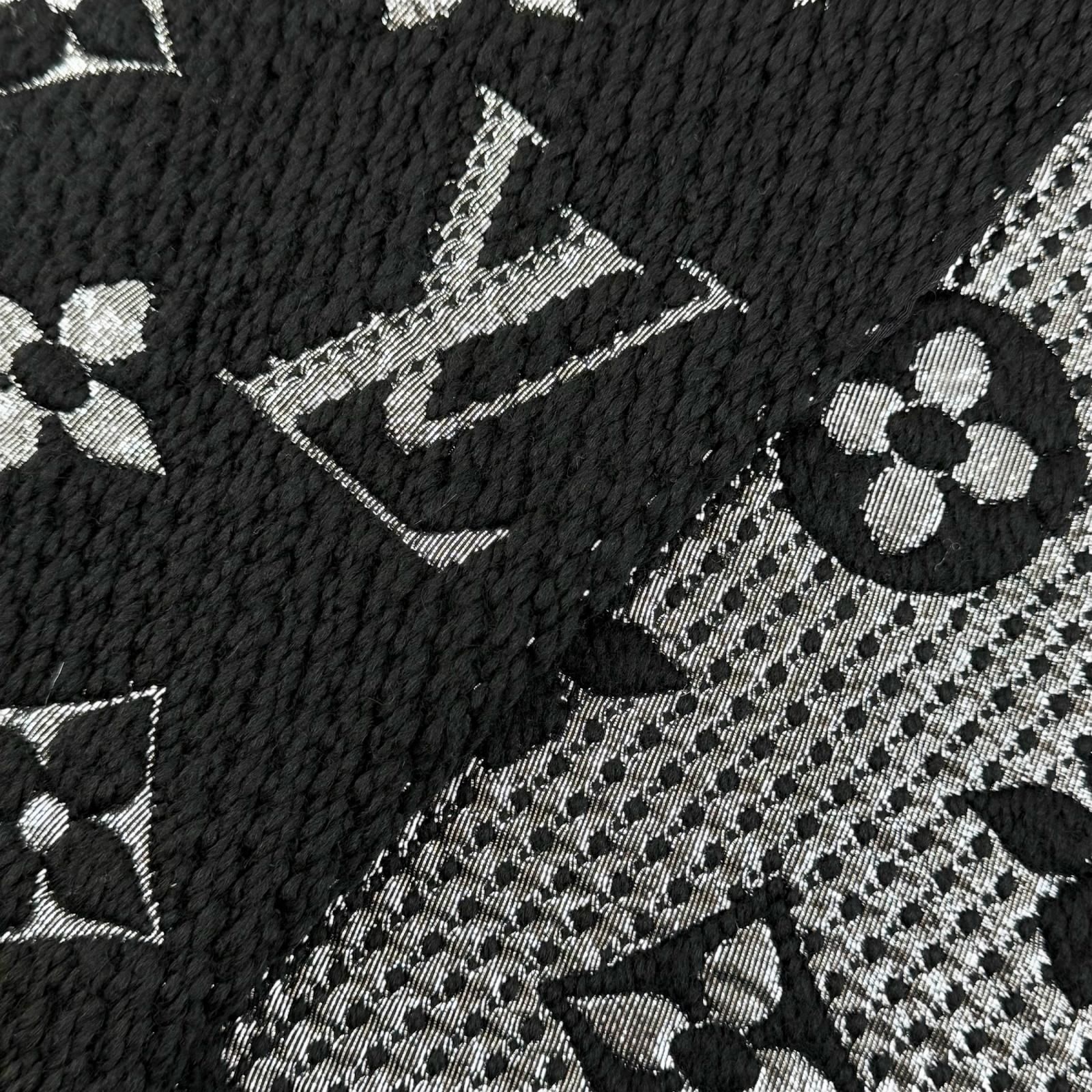 美品△LOUIS VUITTON ルイヴィトン M75833 エシャルプ ロゴマニア