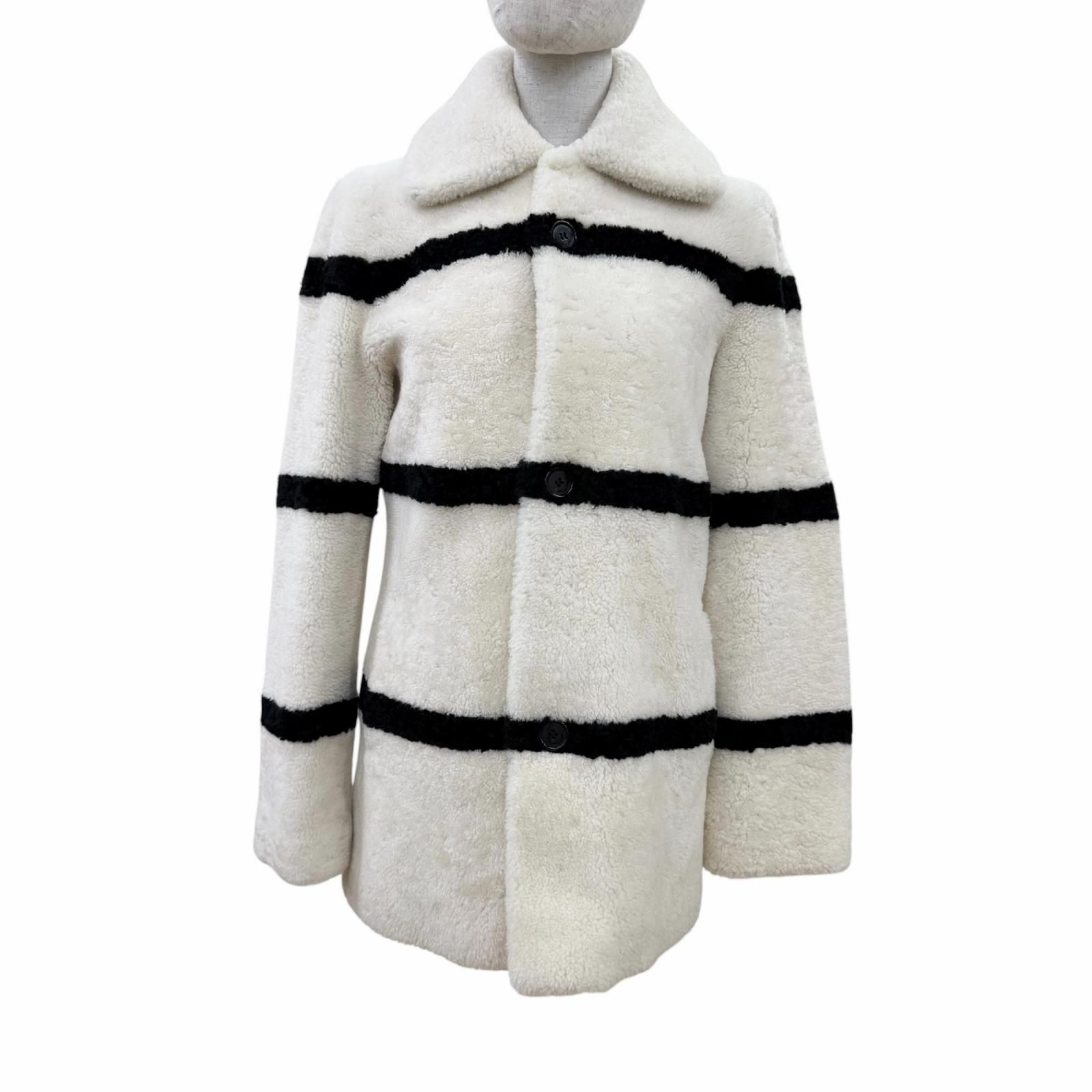 極美品☆SAINT LAURENT PARIS サンローランパリ 572852 シアリング