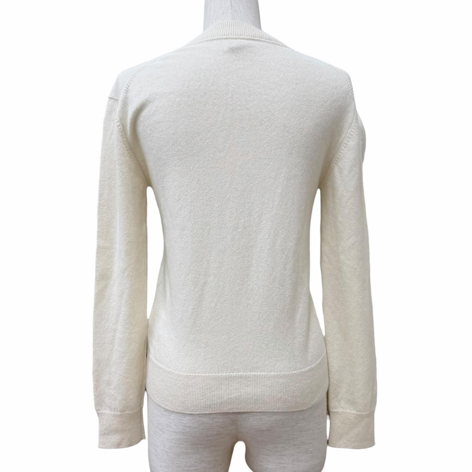 極美品☆HERMES エルメス 24AW 2604D1 カシミヤ100％ Hリフト クルー