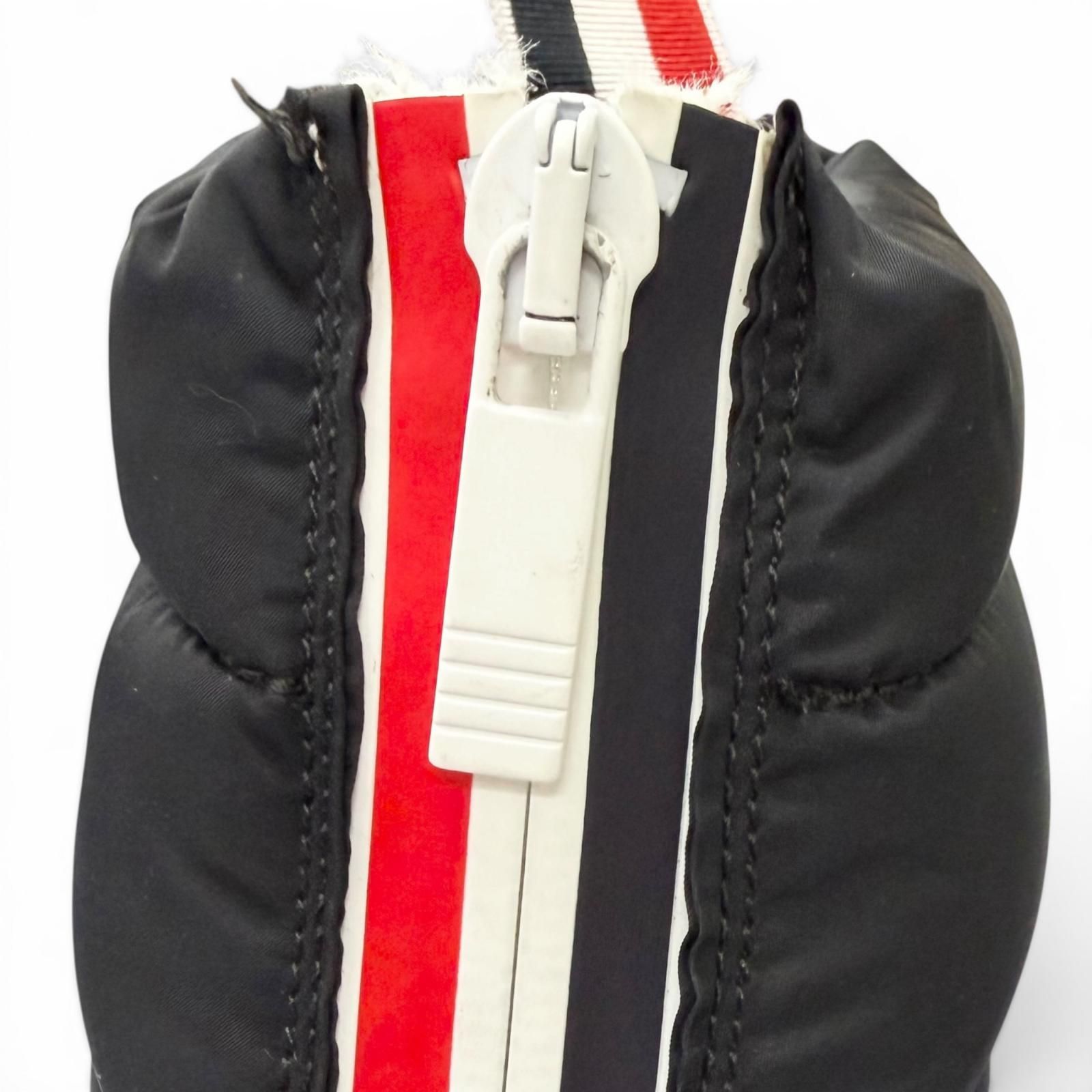 未使用品□THOM BROWNE トムブラウン QUIL TED ZIP UP DUCK BOOT