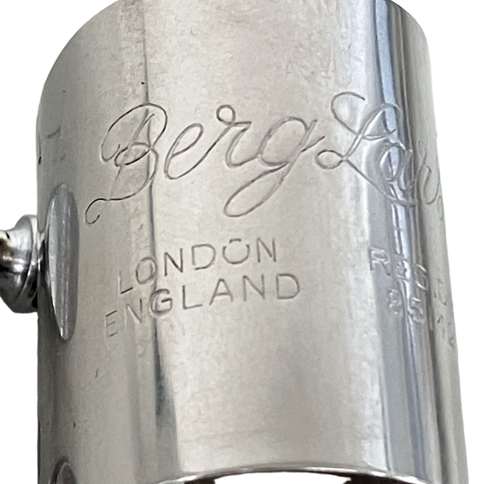 Berg Larsen アルトサックスリガチャー ヴィンテージ Berg Larsen ベルグラーセン 85 1M 85 427/8 メタルマウスピース