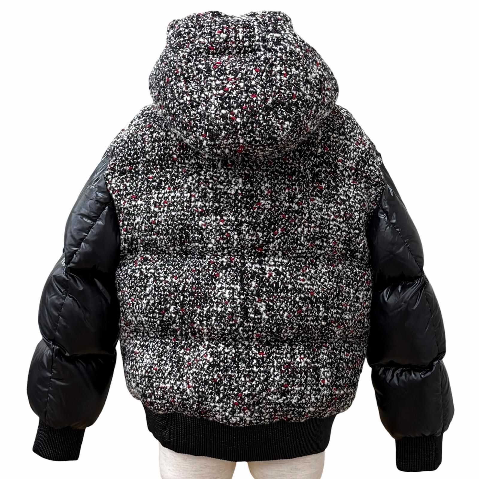 極美品☆MONCLER モンクレール 20-21AW RUNIO ウール混 ロゴワッペン付 