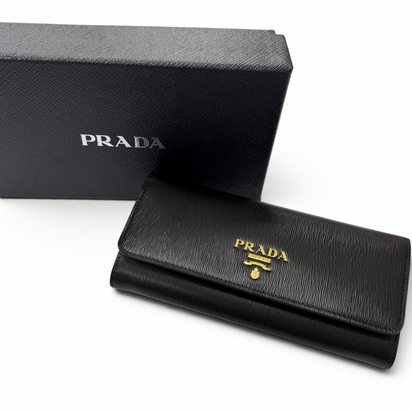 未使用品□PRADA プラダ 1MH132 ヴィッテロムーブ ゴールド金具 レザー 未使用品□PRADA プラダ 1MH132 ヴィッテロムーブ ゴールド金具 レザー