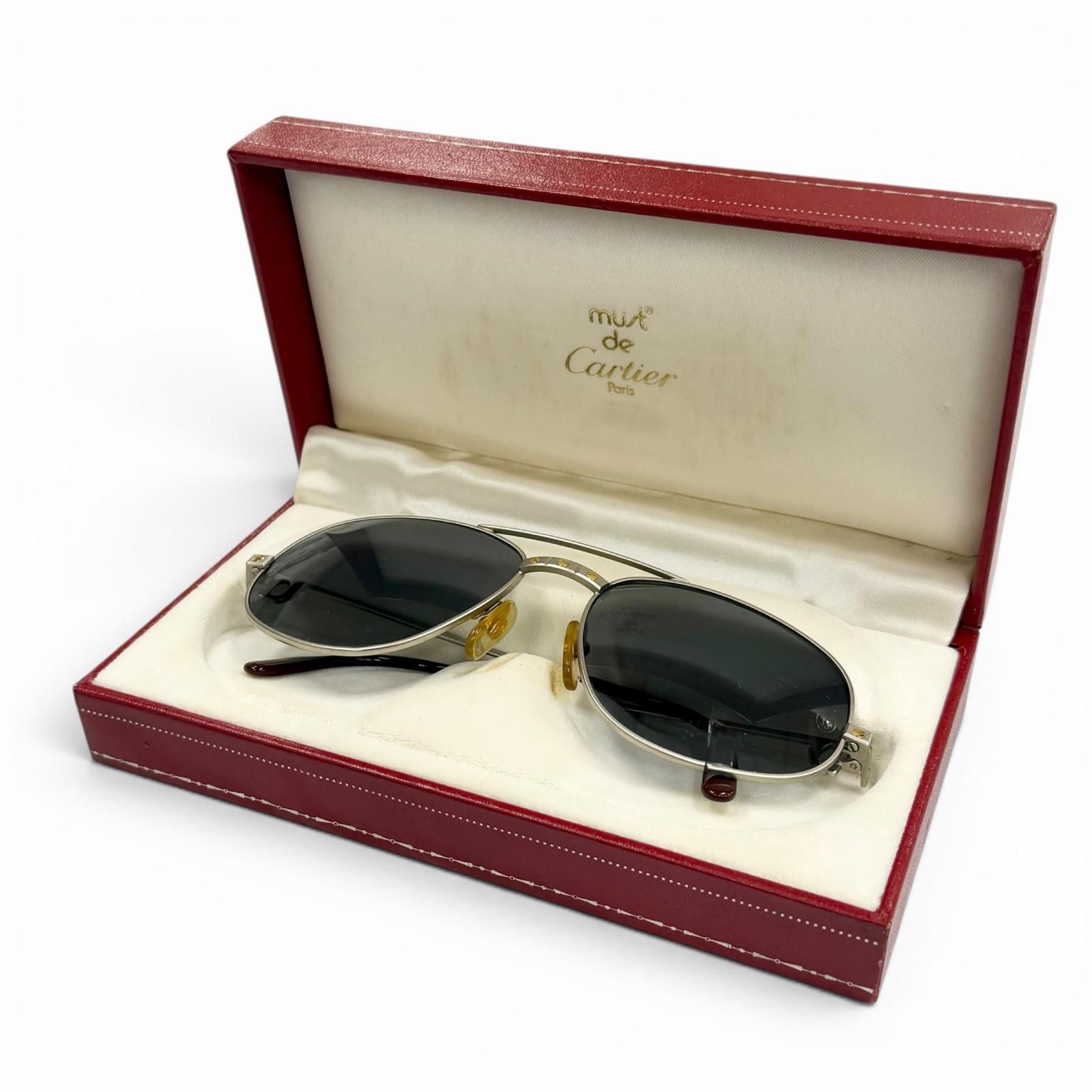 美品▽Cartier カルティエ ヴィンテージ サントス ツーブリッジ ティア