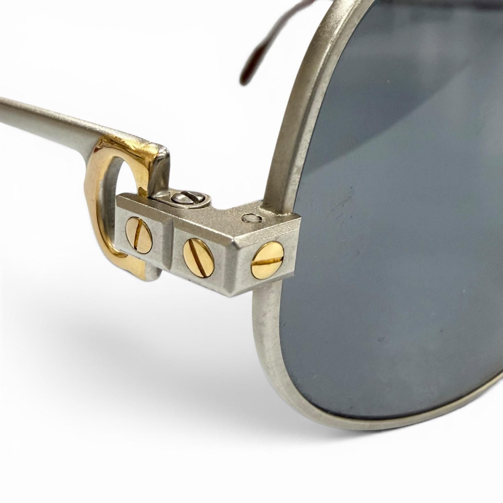 カルティエ Cartier ツーブリッジ ティアドロップ サントス - 眼鏡 