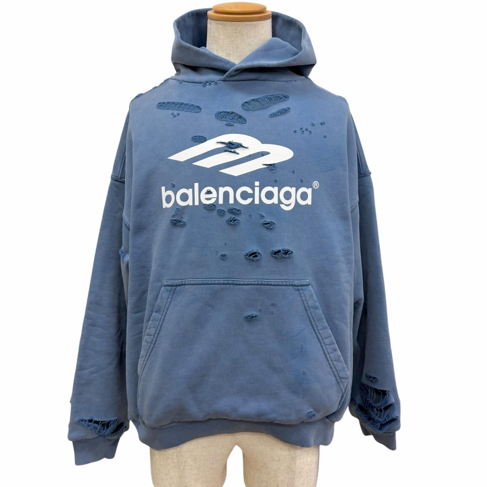 未使用品□BALENCIAGA バレンシアガ 25SS 818598 Destroy Layered 未使用品□BALENCIAGA バレンシアガ 25SS 818598 Destroy Layered