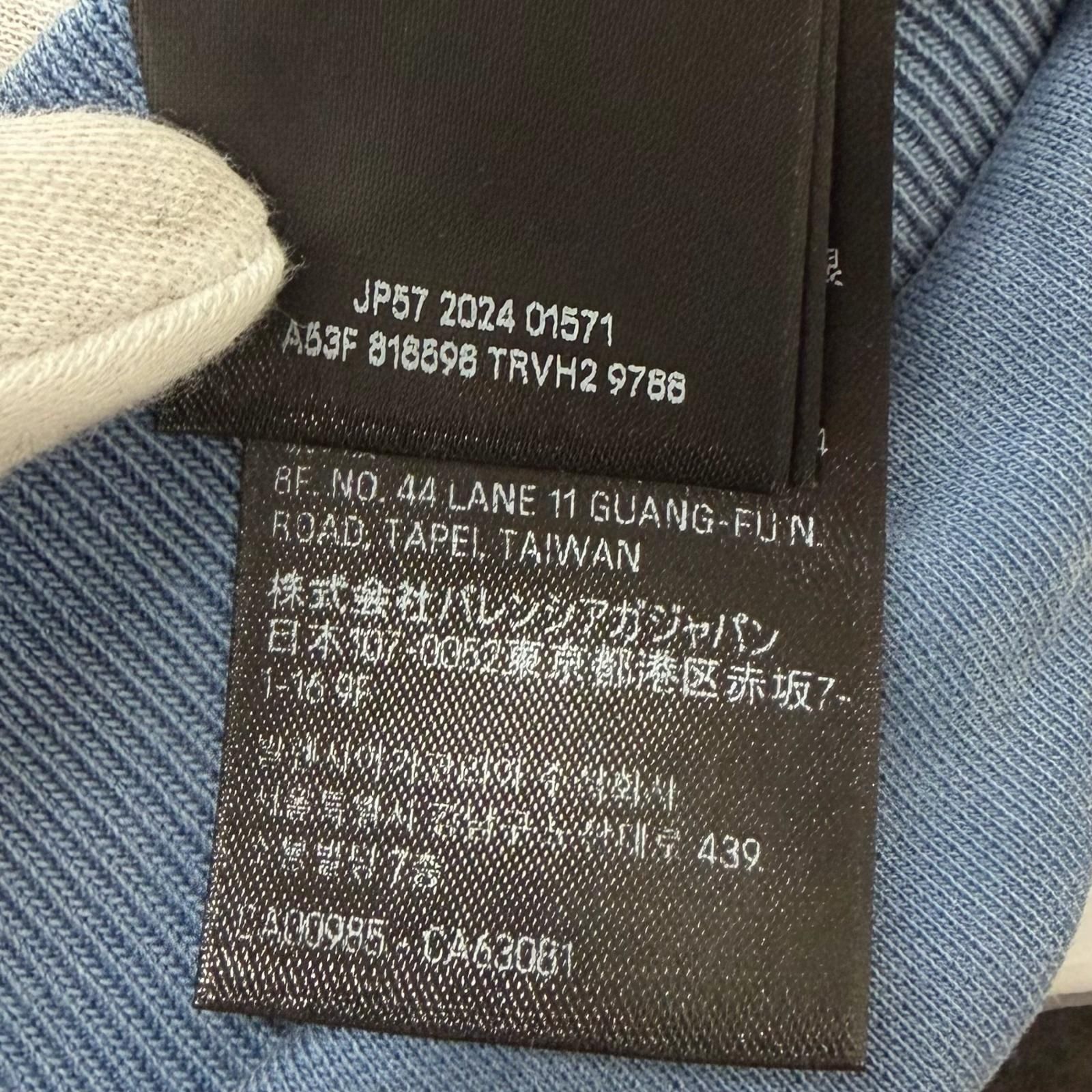未使用品□BALENCIAGA バレンシアガ 25SS 818598 Destroy Layered