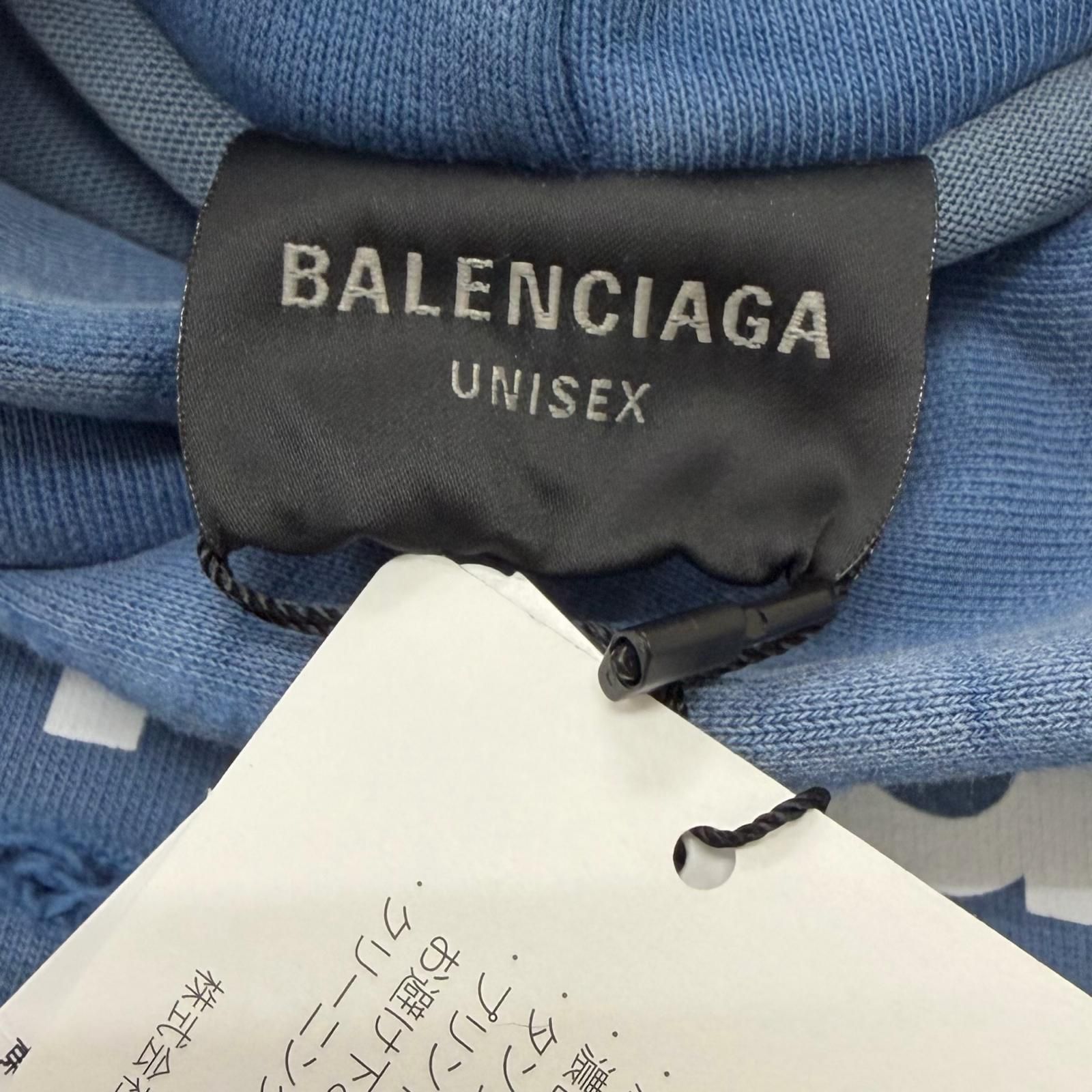 未使用品□BALENCIAGA バレンシアガ 25SS 818598 Destroy Layered 